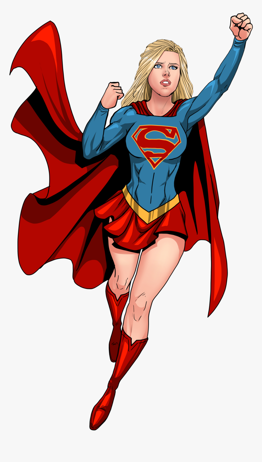 Supergirl Cartoon Png & Free Supergirl Cartoon.png Transparent Image