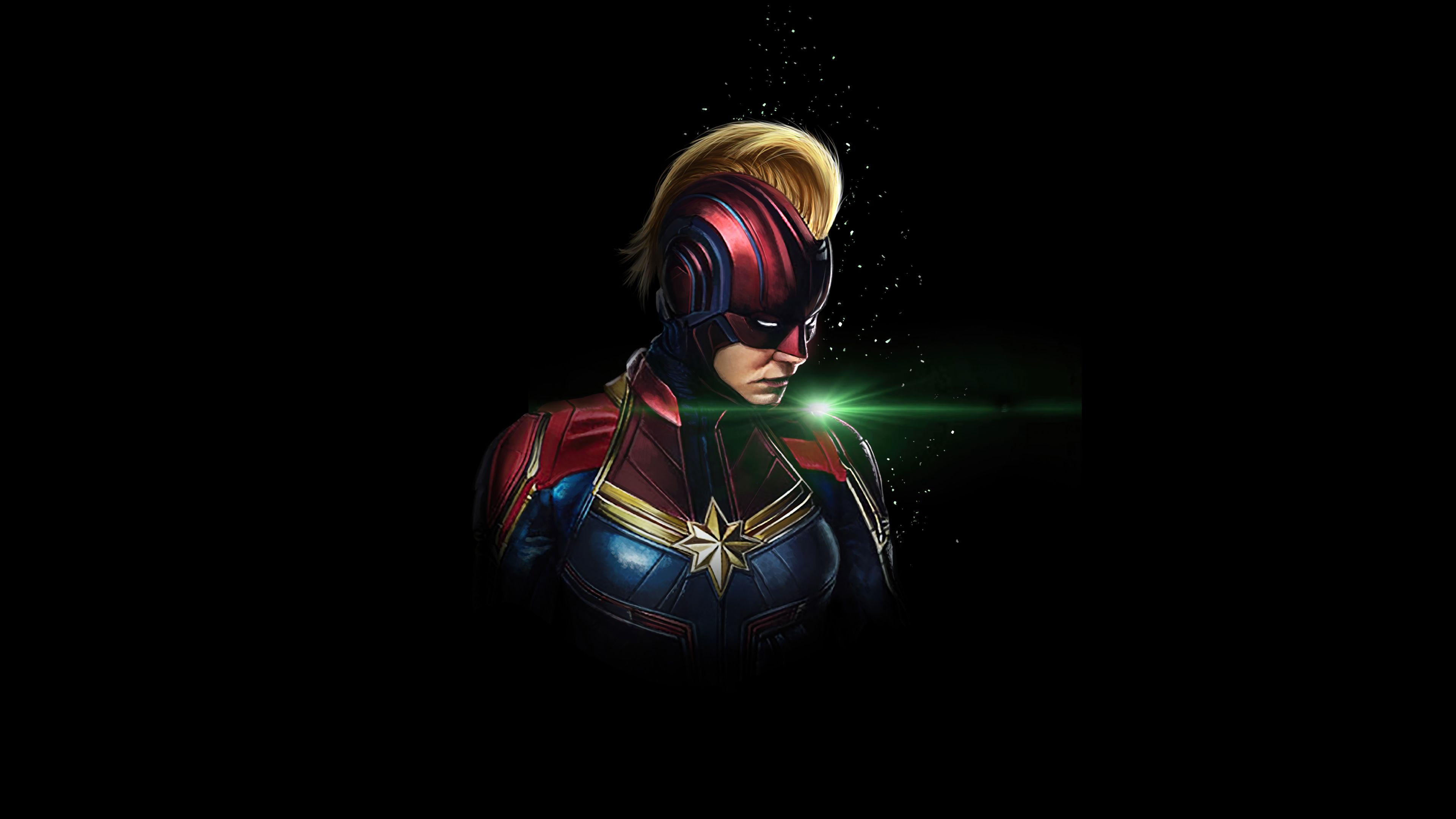 Captain Marvel Dark 4k, HD Superheroes, 4k Wallpaper, Image, Background, Photo and Picture