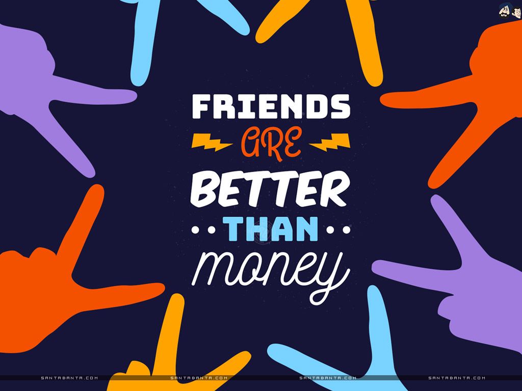 Make money not friends обои