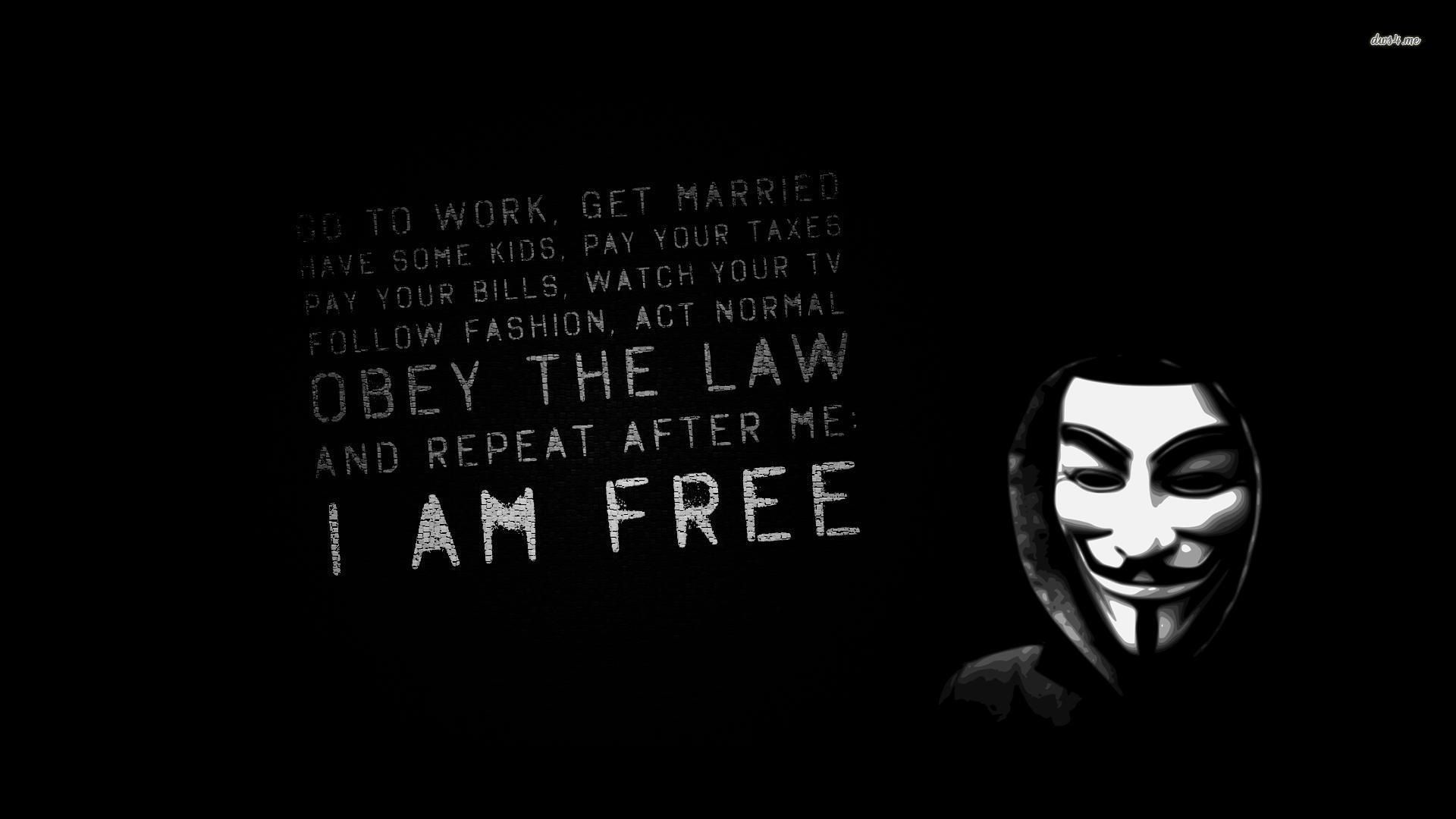 Anonymous Quotes Wallpaper Free Anonymous Quotes Background
