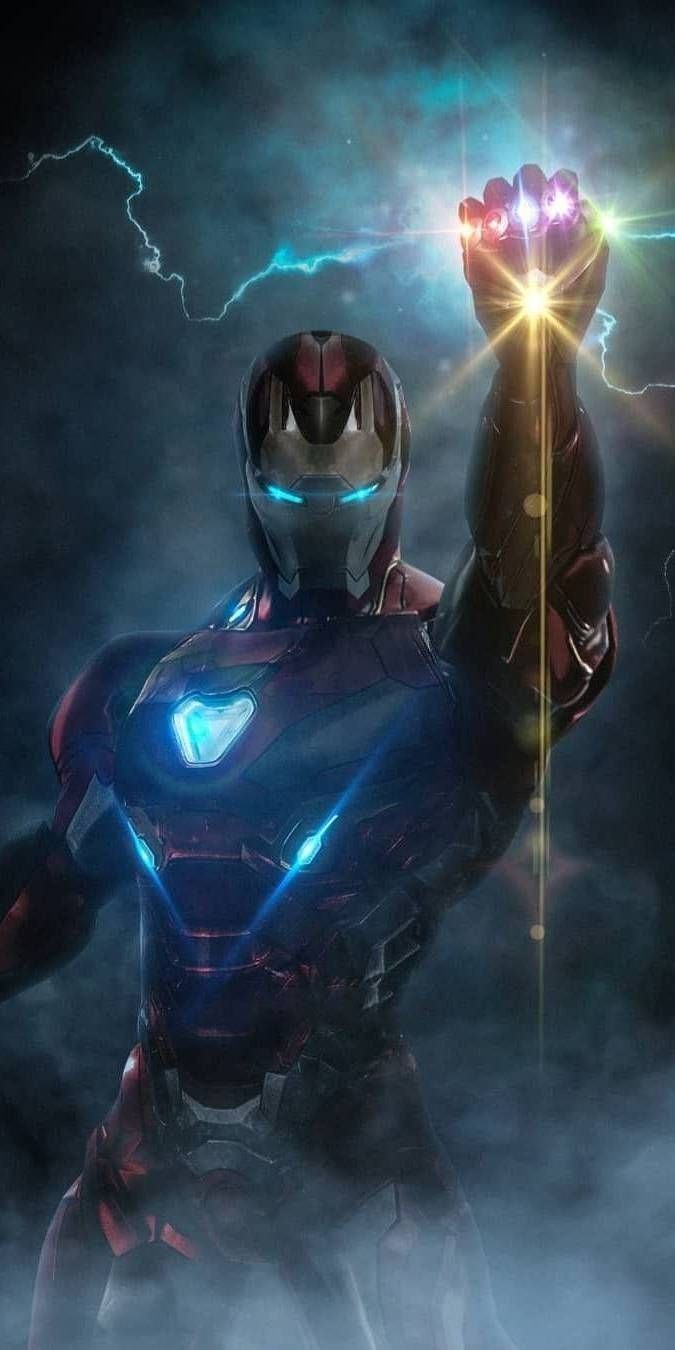Iron Man Infinity Gauntlet 4K of Wallpaper for Andriod