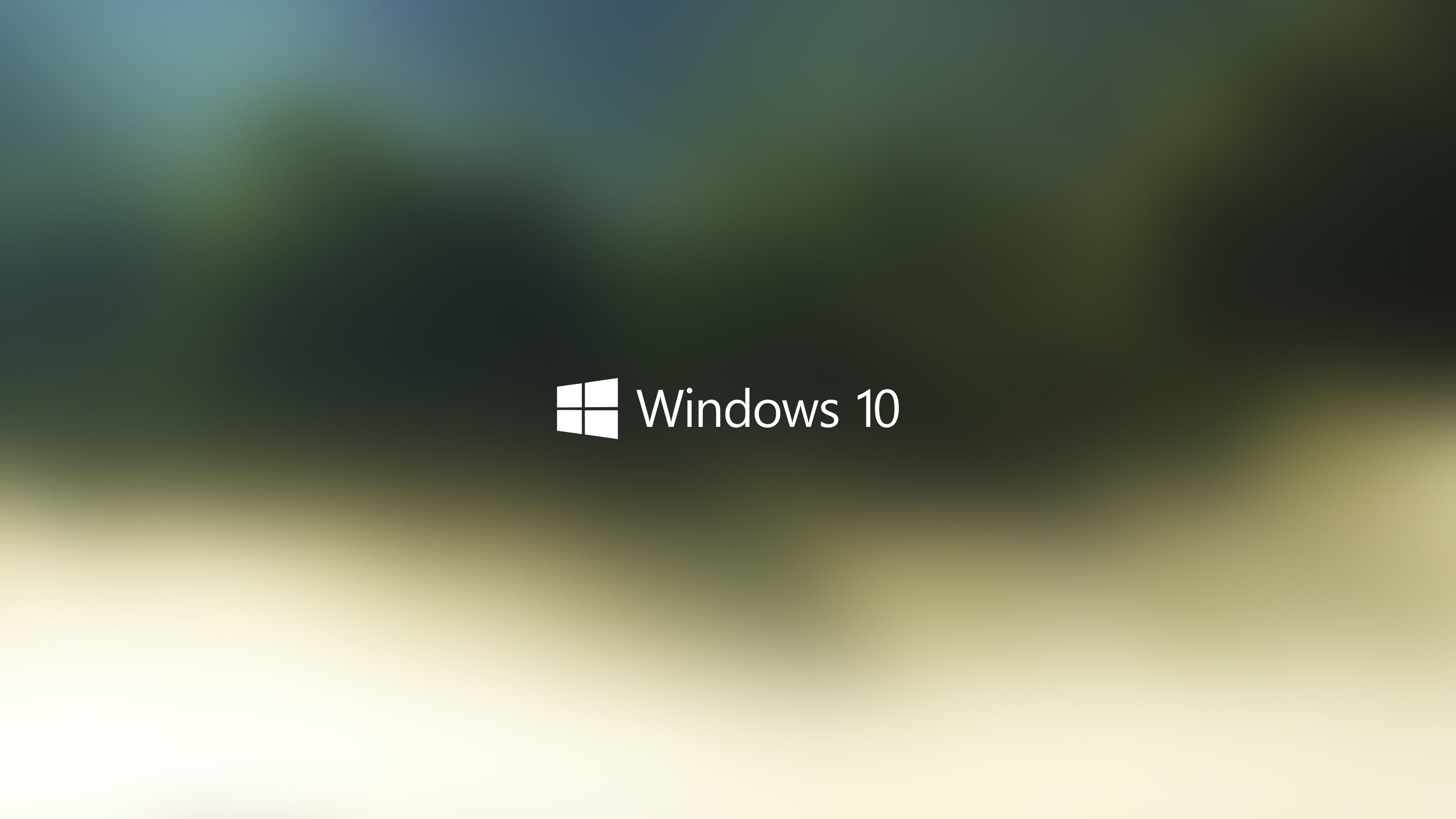 Windows 10 Blur, HD Logo, 4k Wallpaper, Image, Background, Photo and Picture