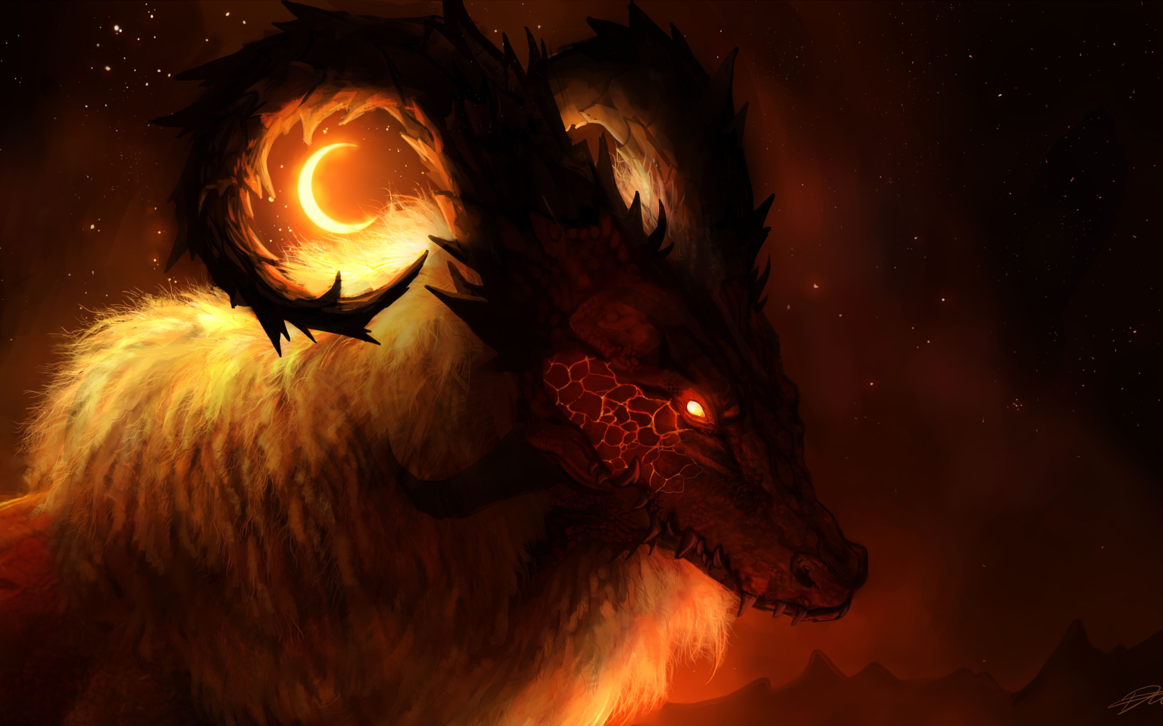 Dragon Goat 4k HD 4k Wallpaper, Image, Background, Photo and Picture