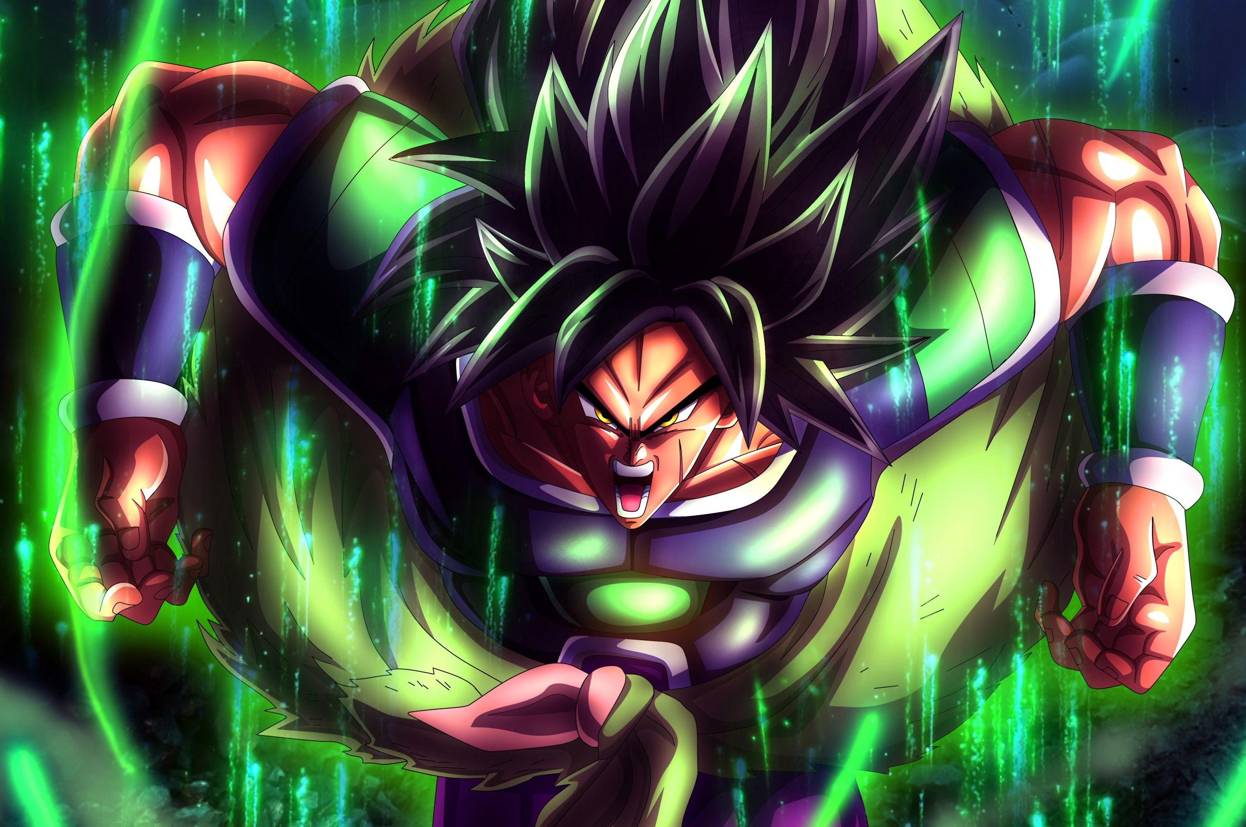 Super Broly 4k Wallpapers Wallpaper Cave