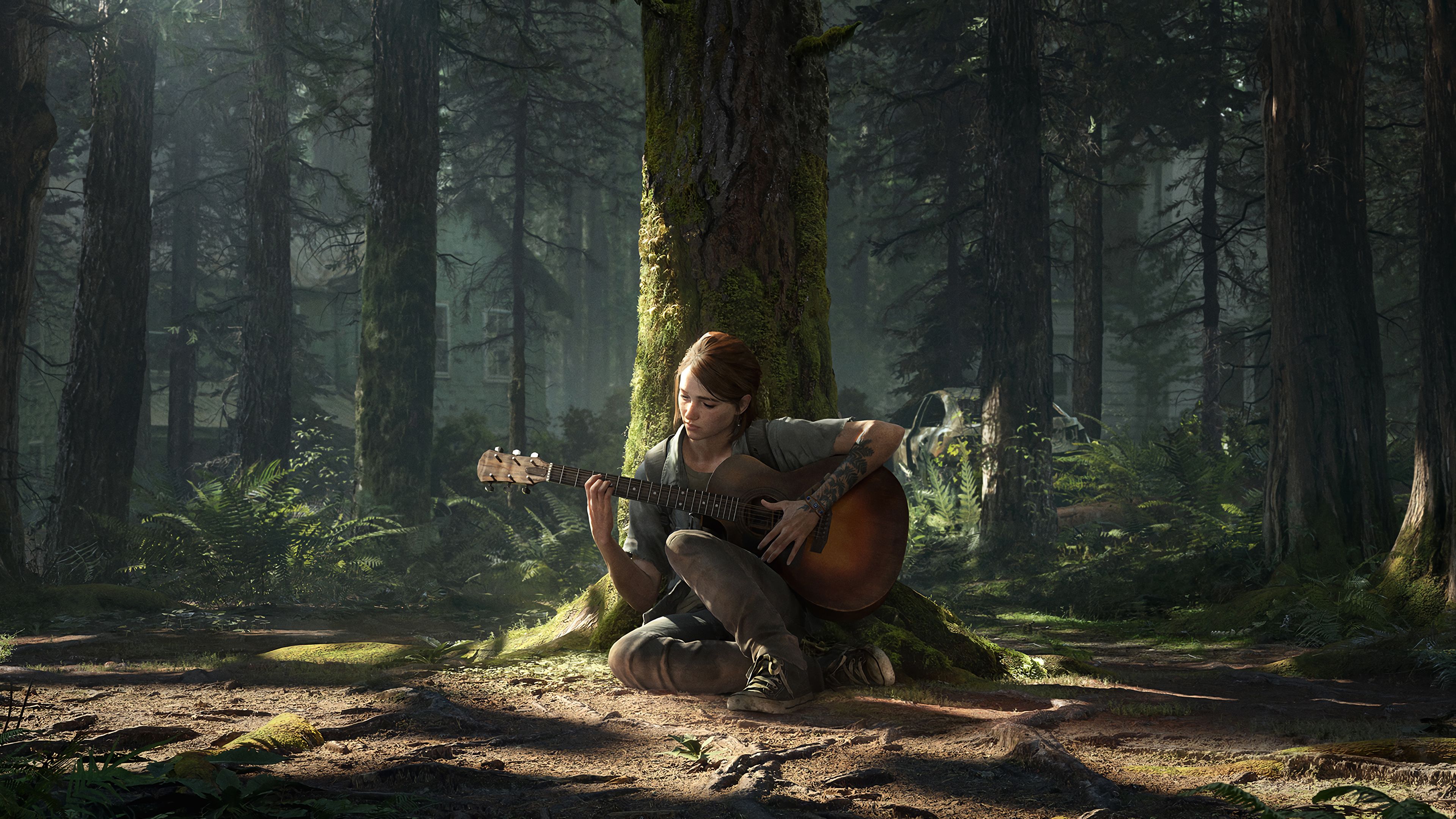 Wallpaper : The Last of Us 2, PlayStation, 4K gaming, Ellie