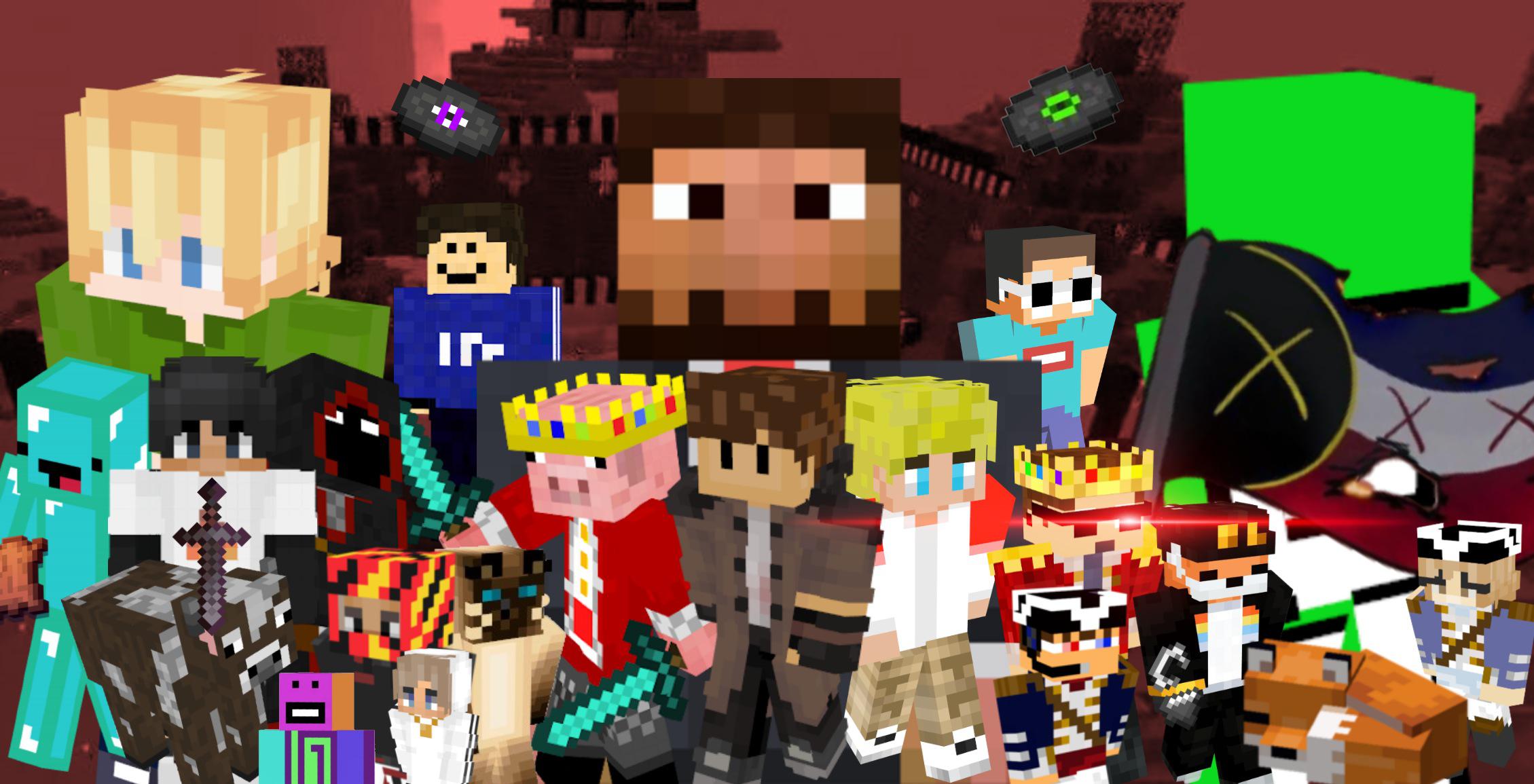 Fan Picture For The Dream SMP, Put Together By Me, Small Details Easter Eggs Are There As Well