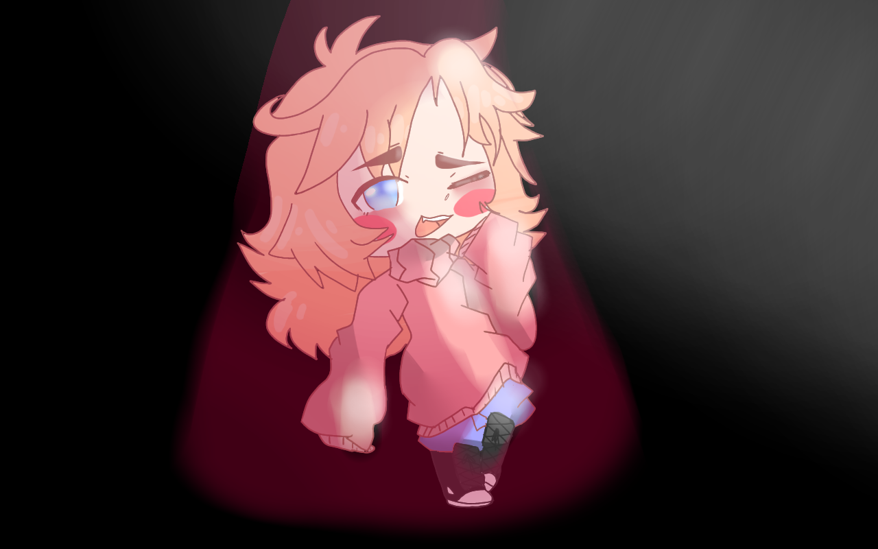 Made this a few days ago (when gacha club wasn't out), any tips? ❤️ (she was based off of me but then she ended up too pretty to be me so now