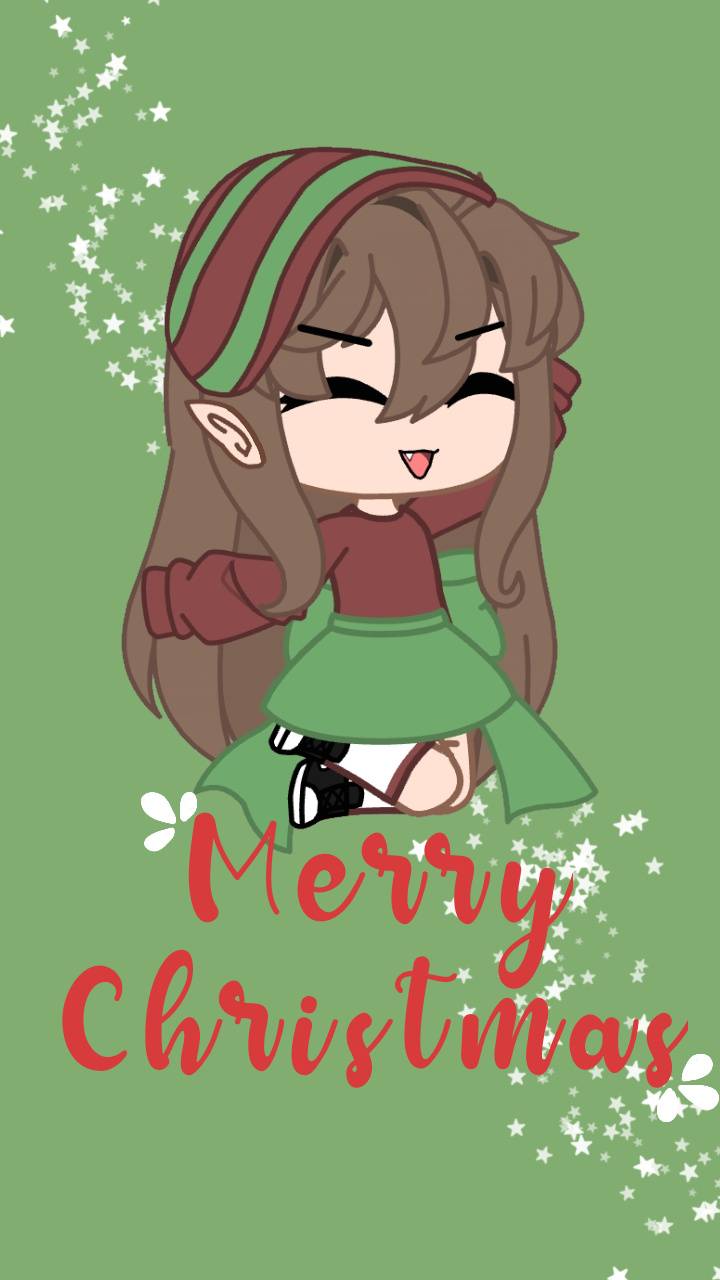Download Gacha Club Christmas Wallpaper HD