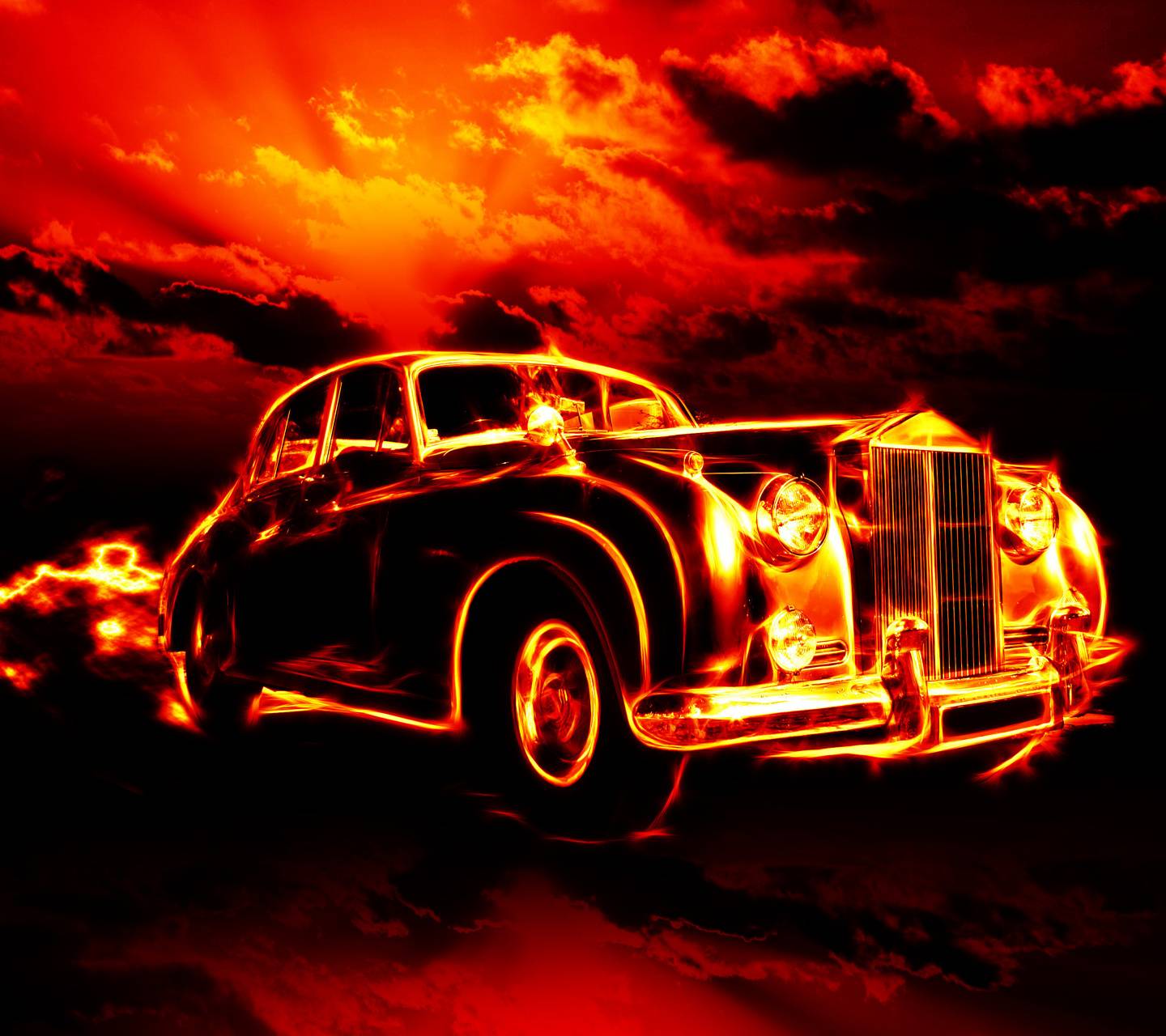 Download Car On Fire Wallpaper HD By X_BLACKWOLF_. Wallpaper HD.Com