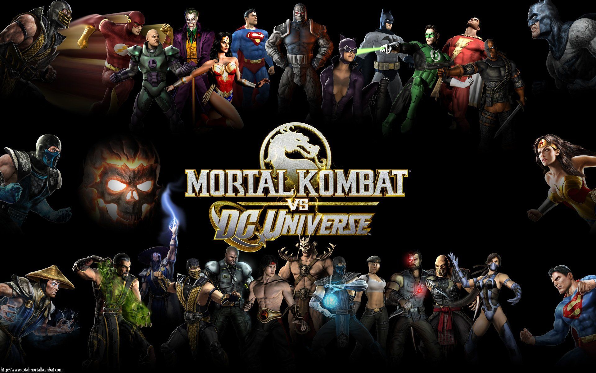 Mortal Kombat vs DC Universe Wallpaper Free Mortal Kombat vs DC Universe Background