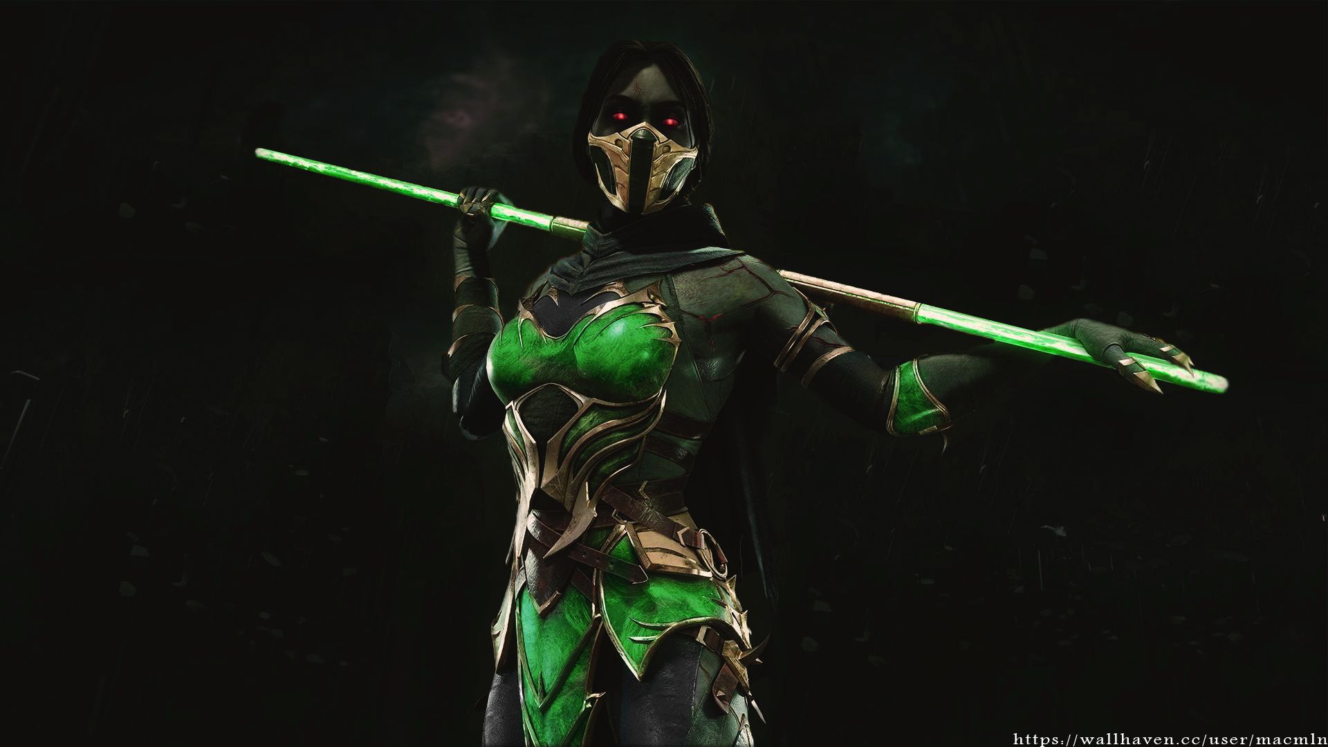 Wallpaper, green outfit, Jade Mortal Kombat, Mortal Kombat, mk evil, women 1920x1080