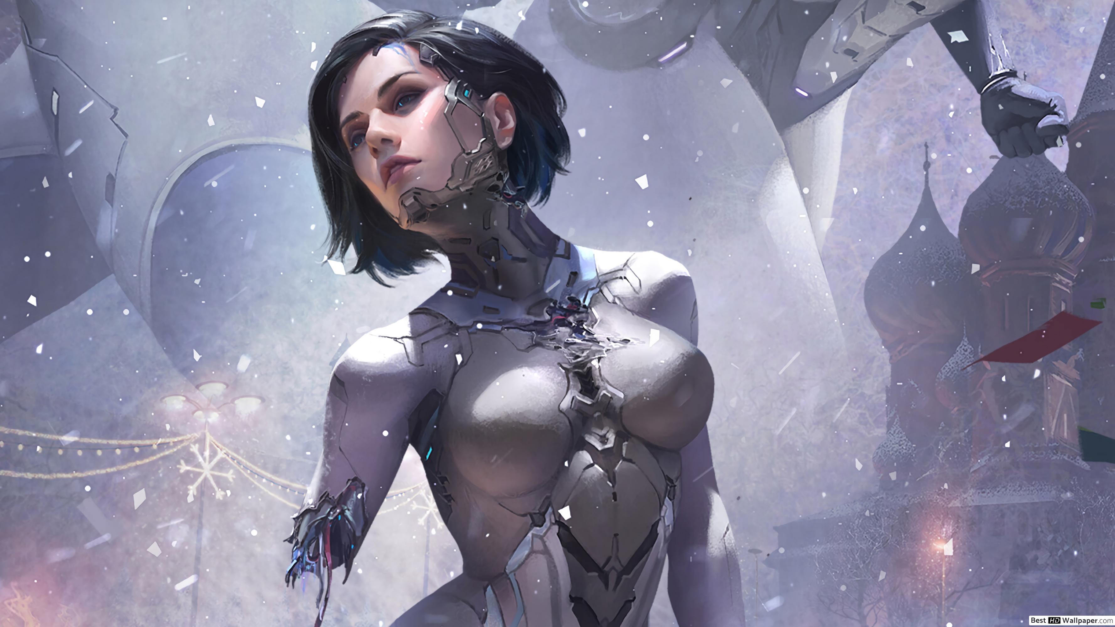 Alita (Cyborg) from 'Alita: Battle Angel' Movie HD wallpaper download