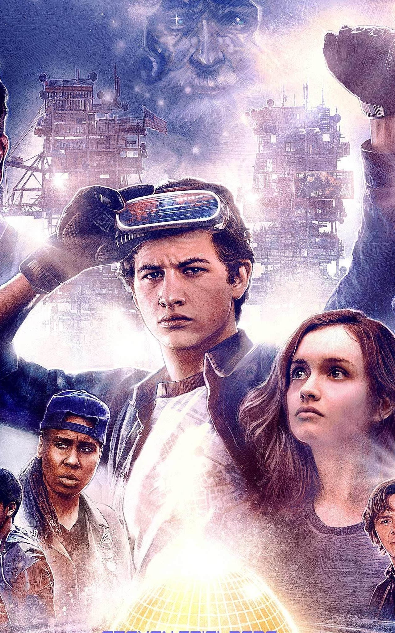 Download 1280x2120 wallpaper ready player one, 2018 movie, 80's style poster, art, iphone 6 plus, 1280x2120 HD image, background, 3101