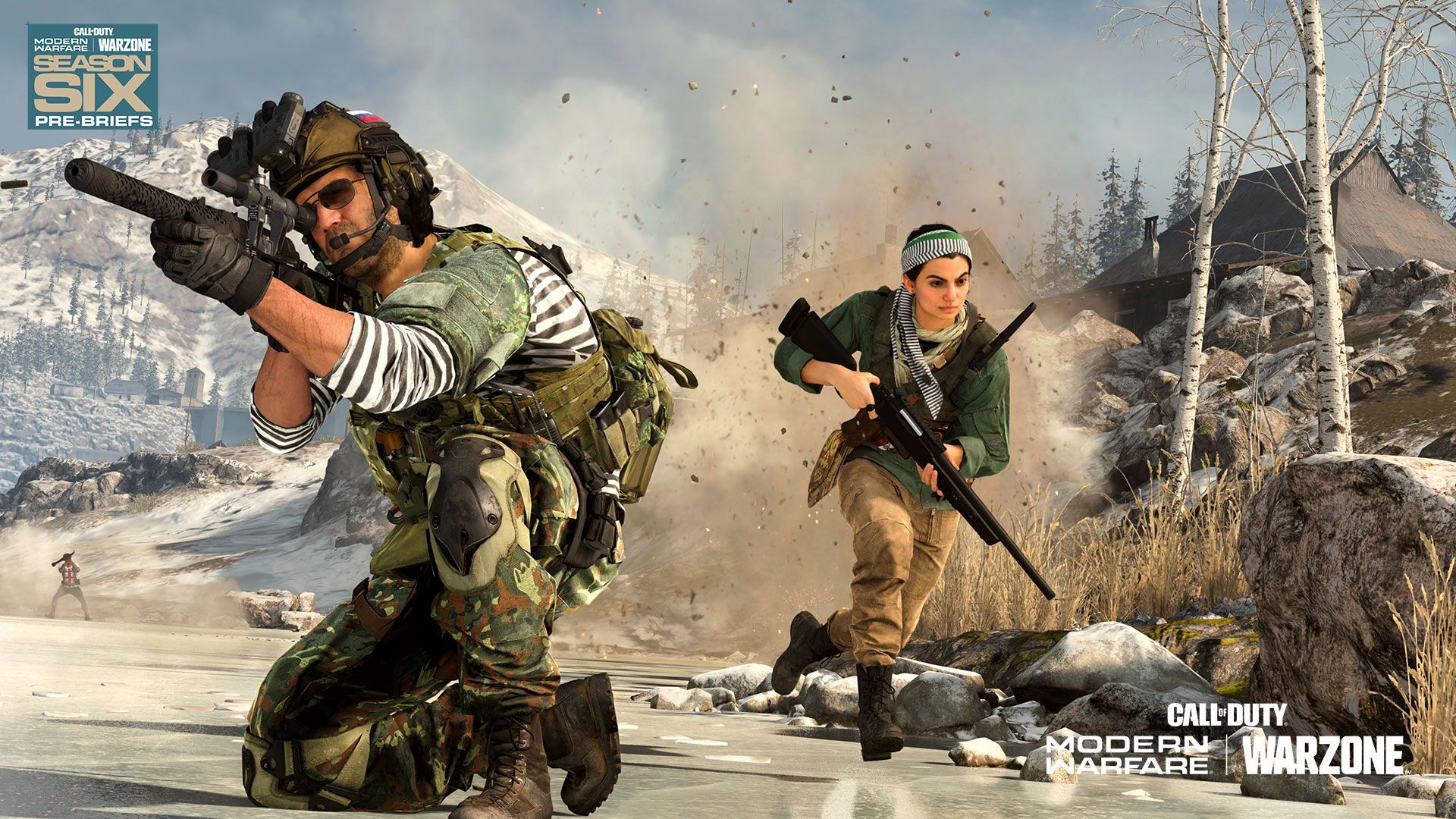 Modern Warfare® Campaign hero Farah and series veteran Nikolai arrive in the Season Six Battle Pass