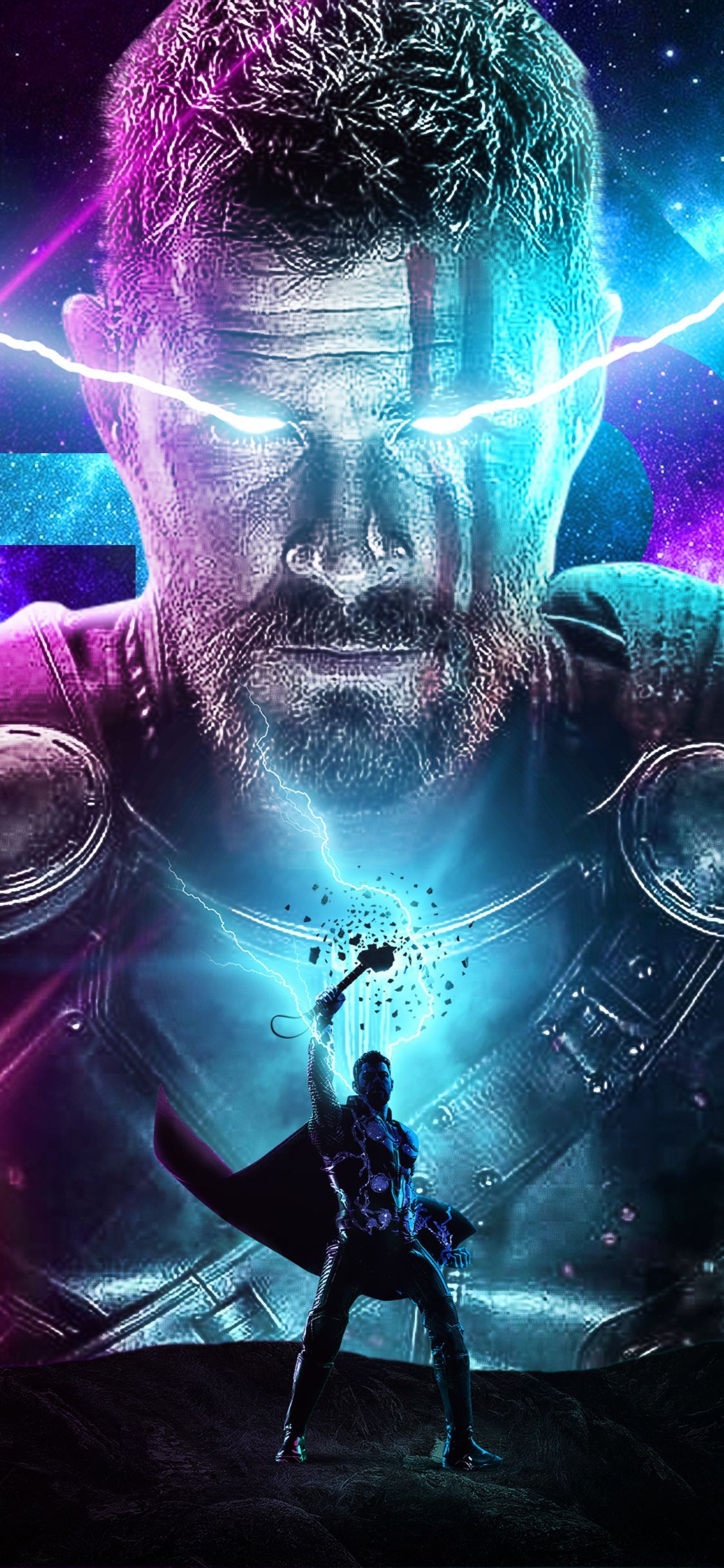 Thor Behance Art iPhone XS, iPhone iPhone X HD 4k Wallpaper, Image, Background, Photo and P. Marvel wallpaper, Thor wallpaper, Marvel wallpaper hd