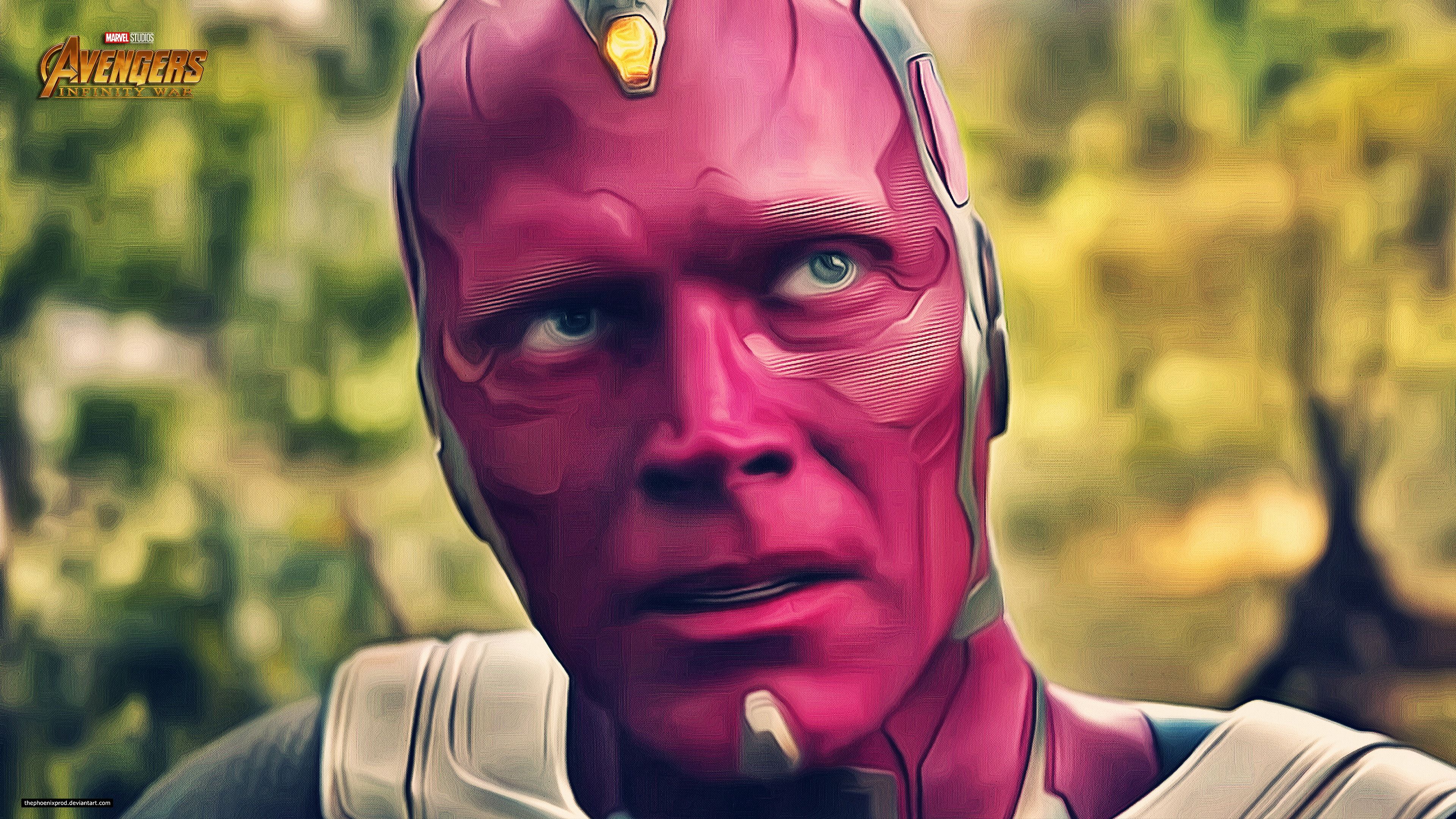 Vision Avengers: Infinity War 4K