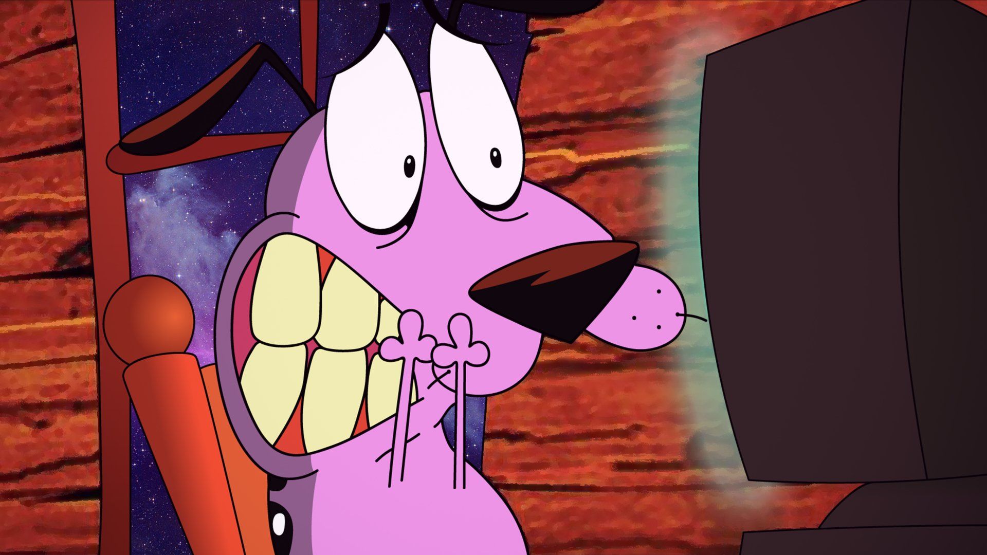 4K Courage the Cowardly dog Wallpaper and Background Image
