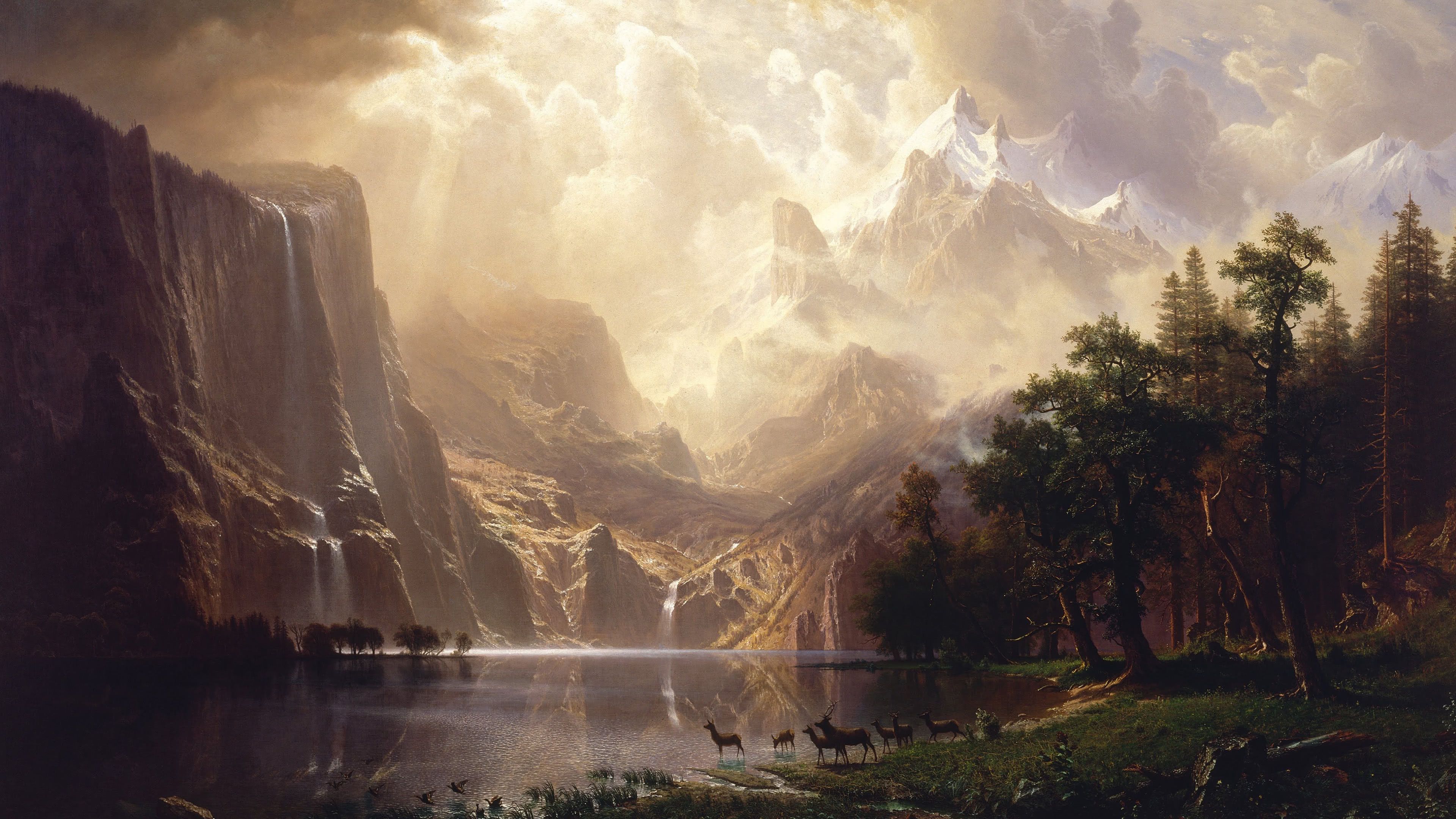 4k Oil Painting Wallpapers Wallpaper Cave