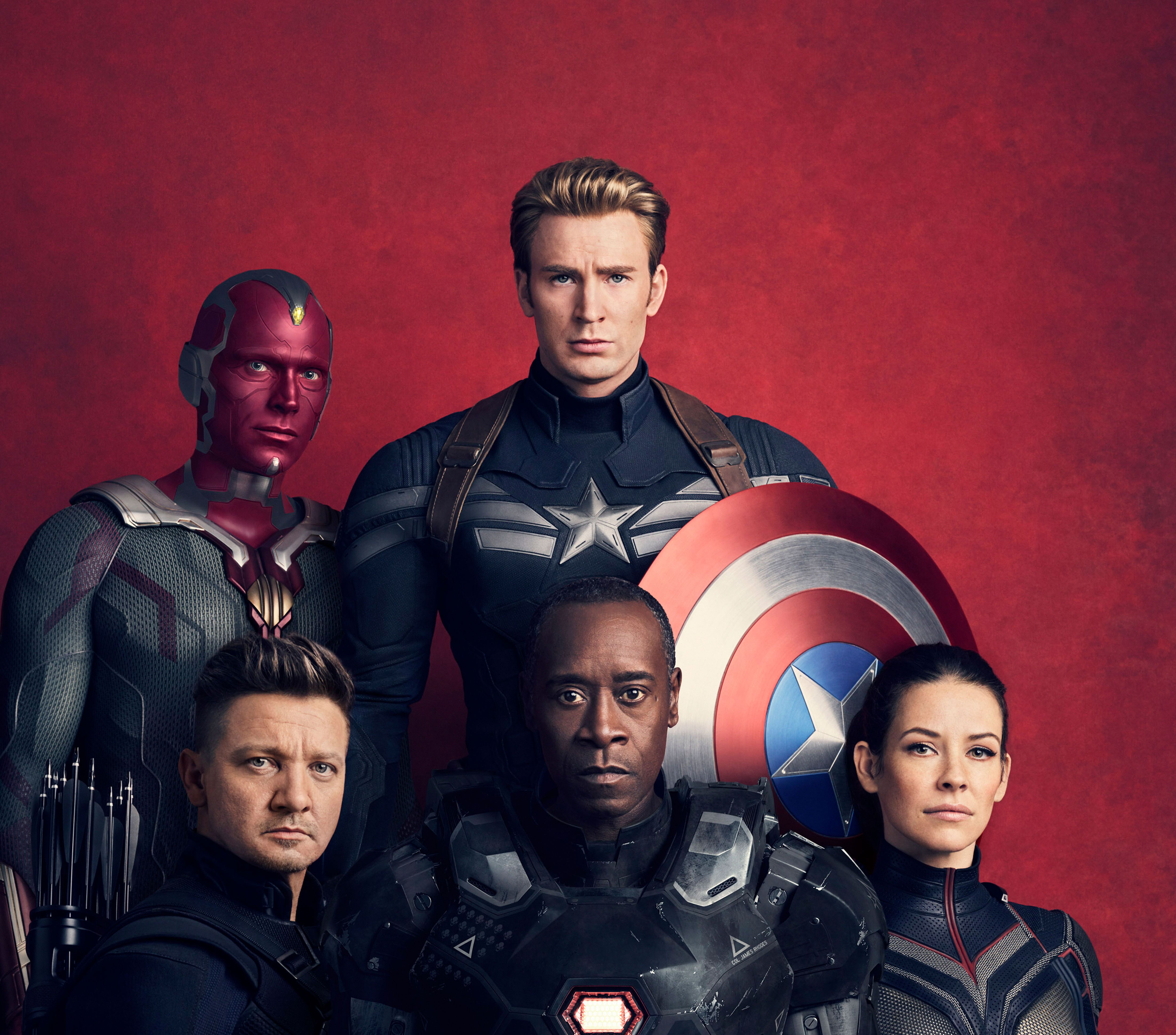 K, #James Rhodes, #Captain America, #Hawkeye, #War Machine, #Vision, #Avengers: Infinity War. Mocah HD Wallpaper