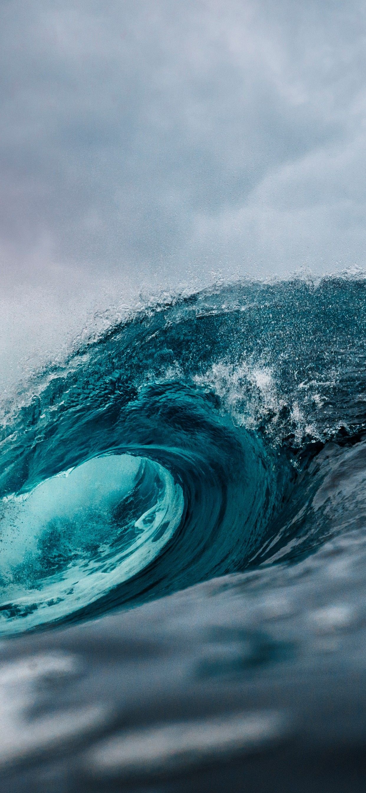 Ocean 4K Wallpaper, Waves, Water, High tides, 5K, Nature