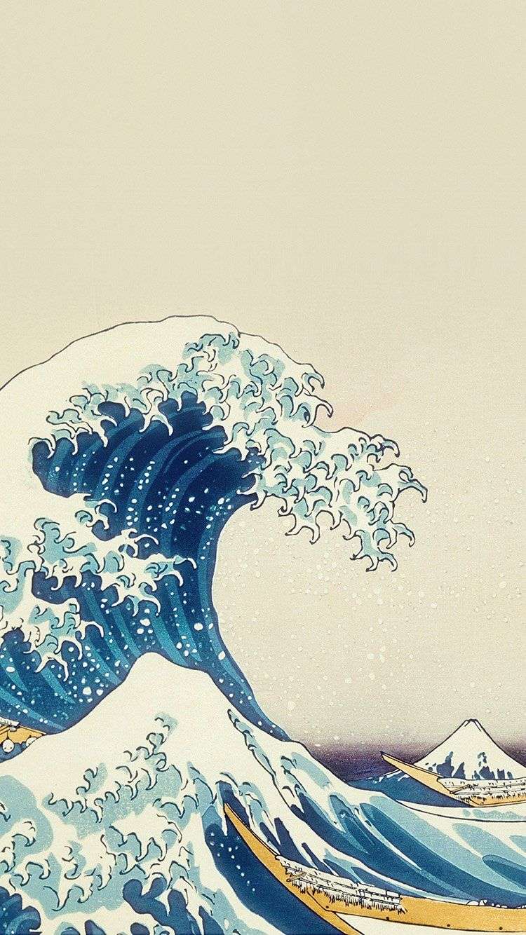 iPhone Wallpaper Japanese Wave