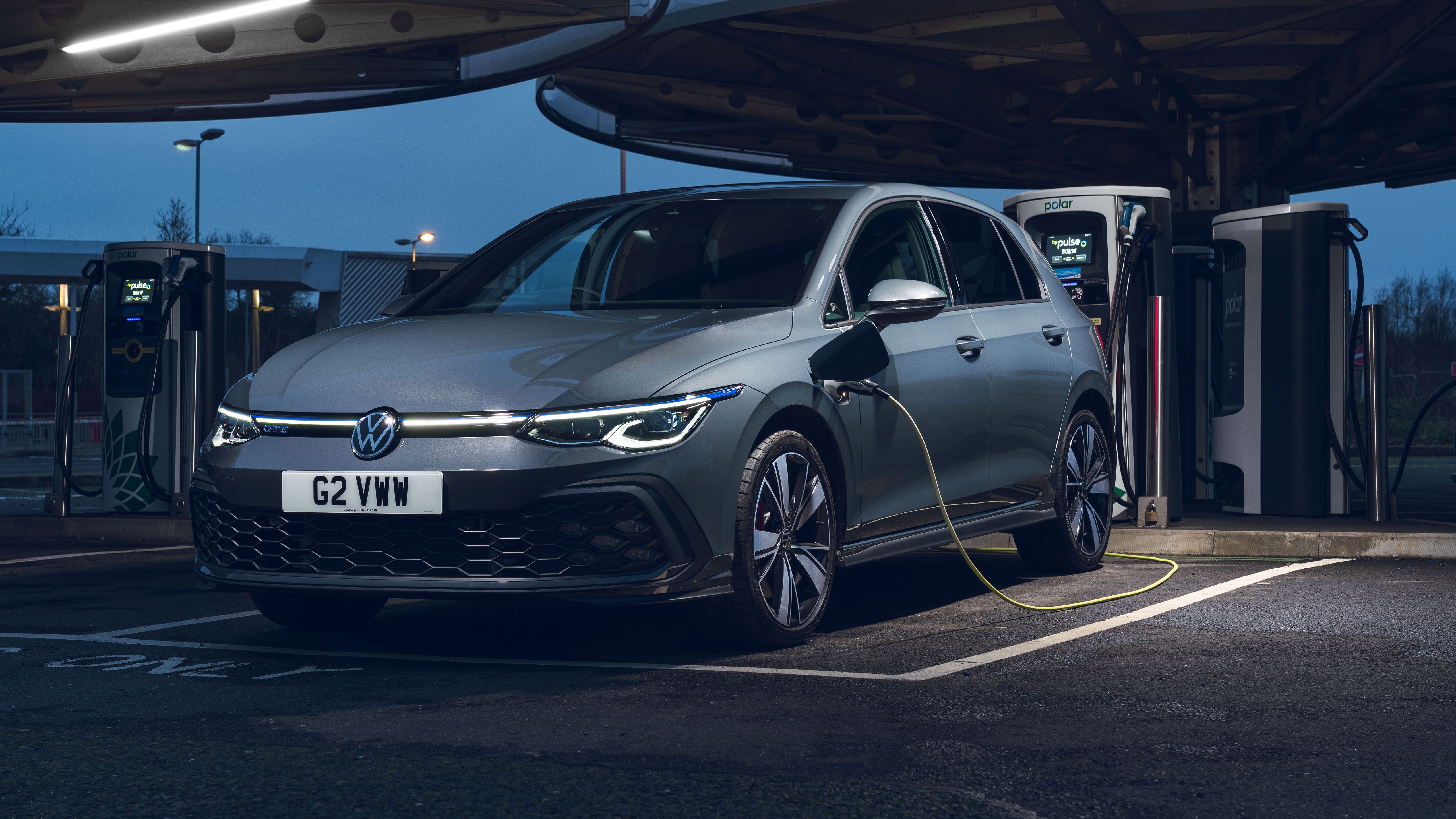 Volkswagen Golf GTE 2021 5K Wallpaper. HD Car Wallpaper