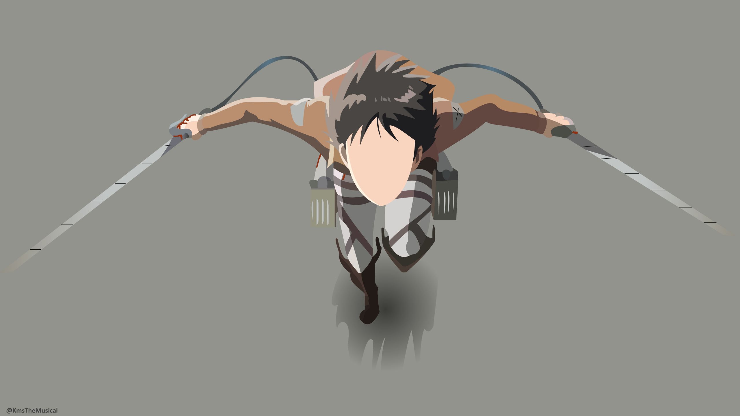 Desktop Wallpaper Eren Yeager, Anime, Attack On Titan, Run, HD Image, Picture, Background, Gqy9qr