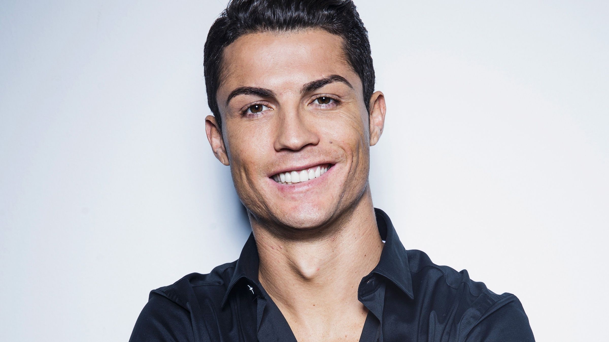 Wallpaper Of Cristiano Ronaldo, Portuguese, Smile Background Ronaldo HD Wallpaper Smile