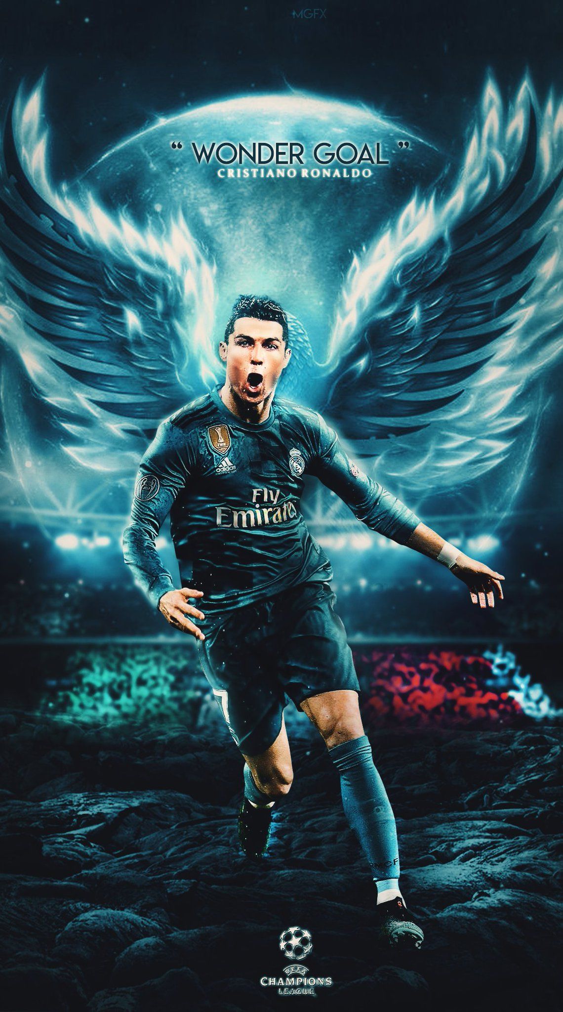Ronaldo Champions League Wallpaper