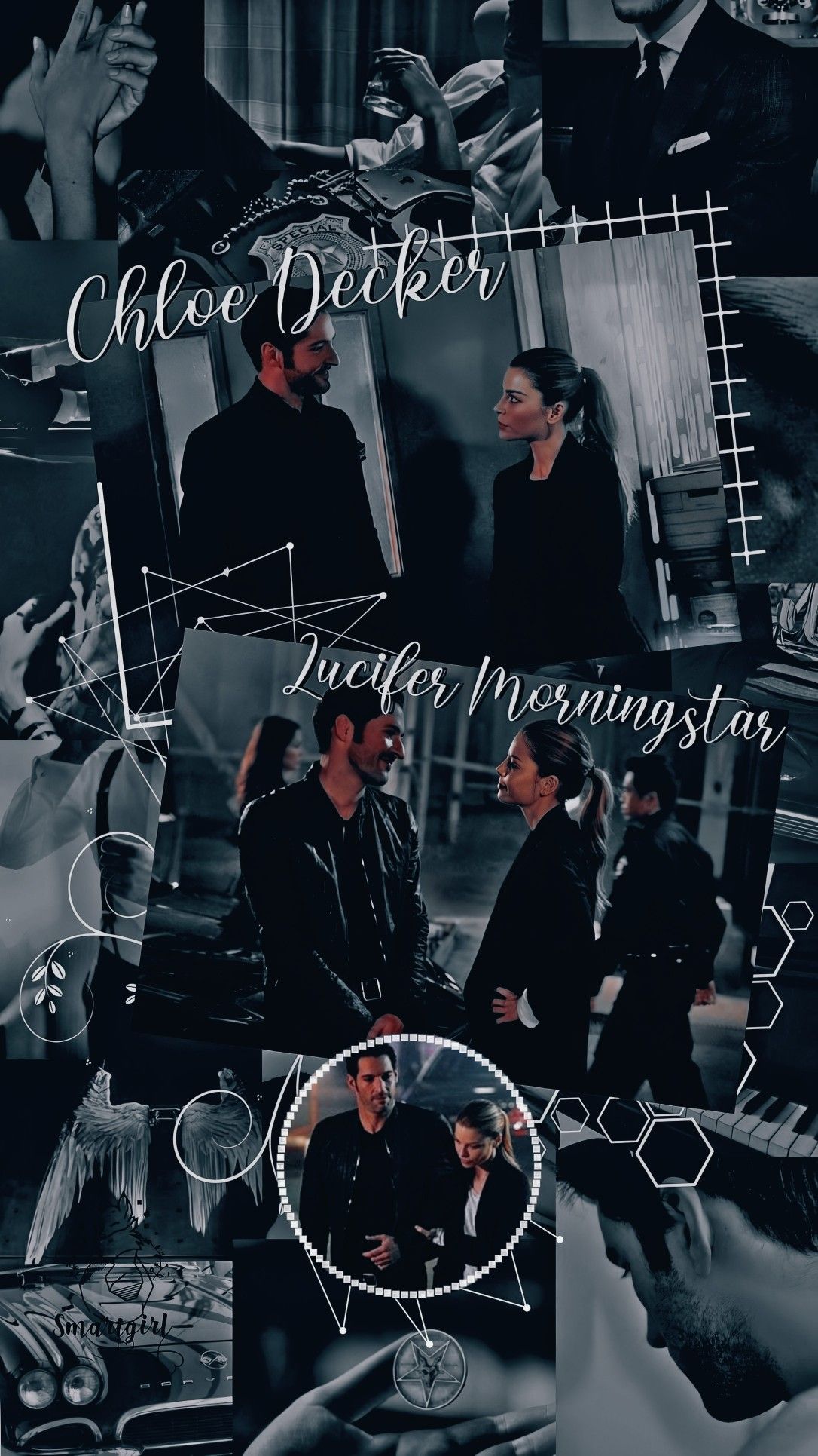 Wallpaper Lucifer Morningstar e Chloe Decker. Lucifer morningstar, Lucifer, Chloe decker