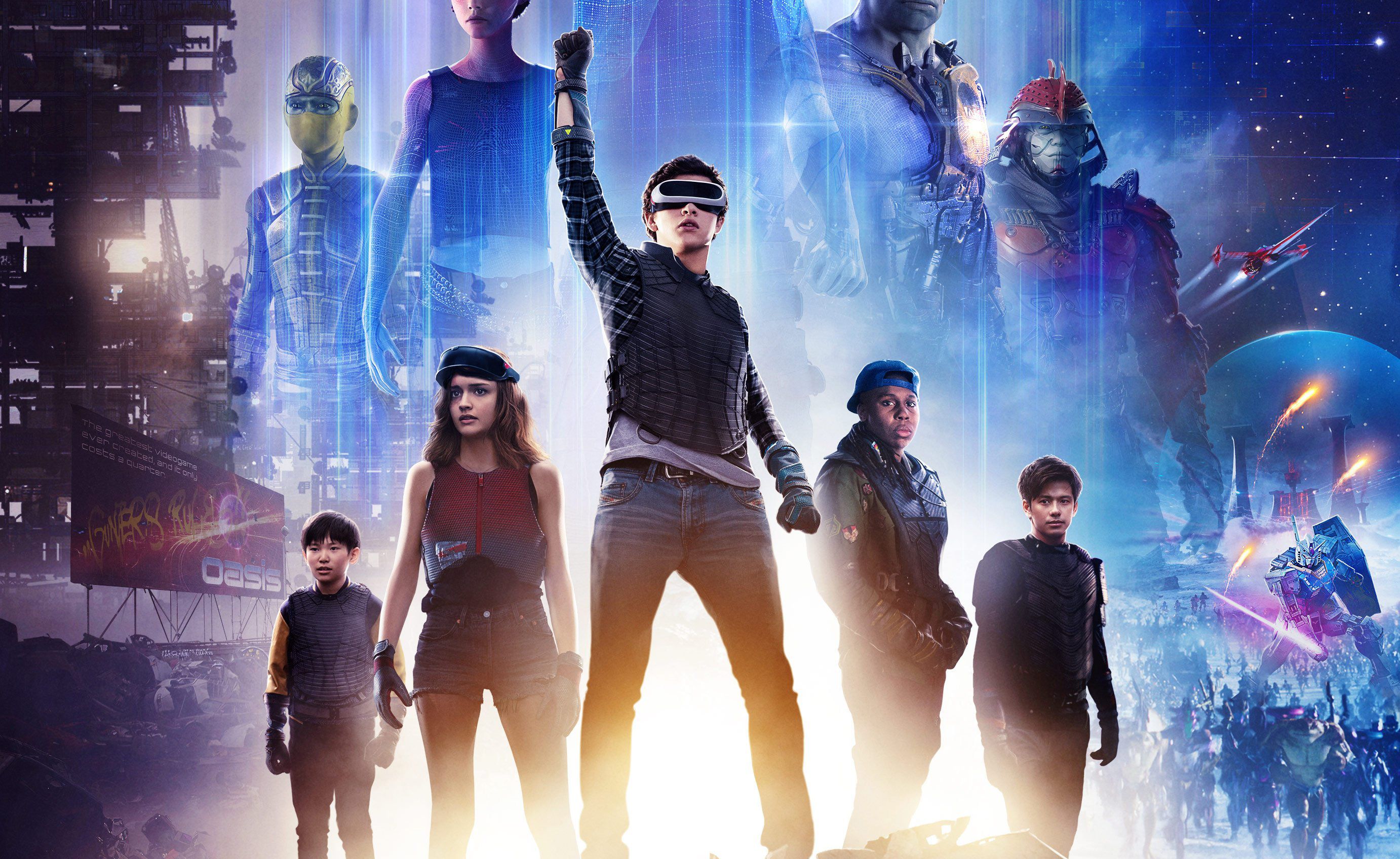 Ready Player One 2018 Movie Poster, HD Movies, 4k Wallpaper, Image, Background, Photo and Picture