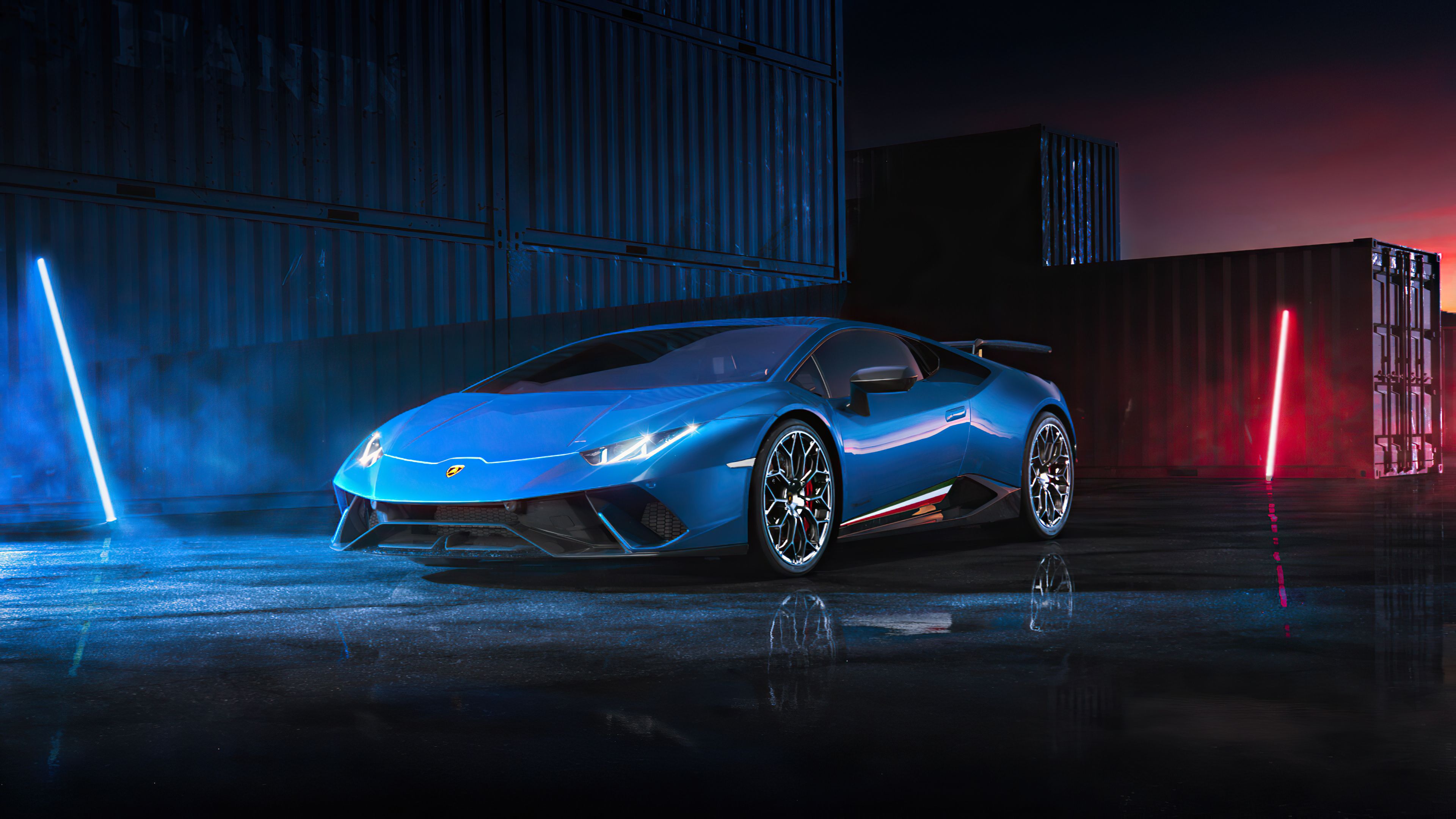 Blue Lamborghini Huracan 4k, HD Cars, 4k Wallpaper, Image, Background, Photo and Picture