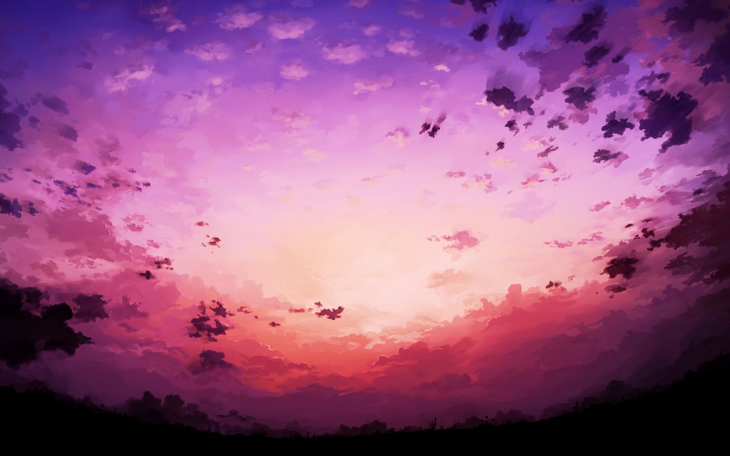 Pink Sky Horizon 4k 1440x900 Resolution HD 4k Wallpaper, Image, Background, Photo and Picture