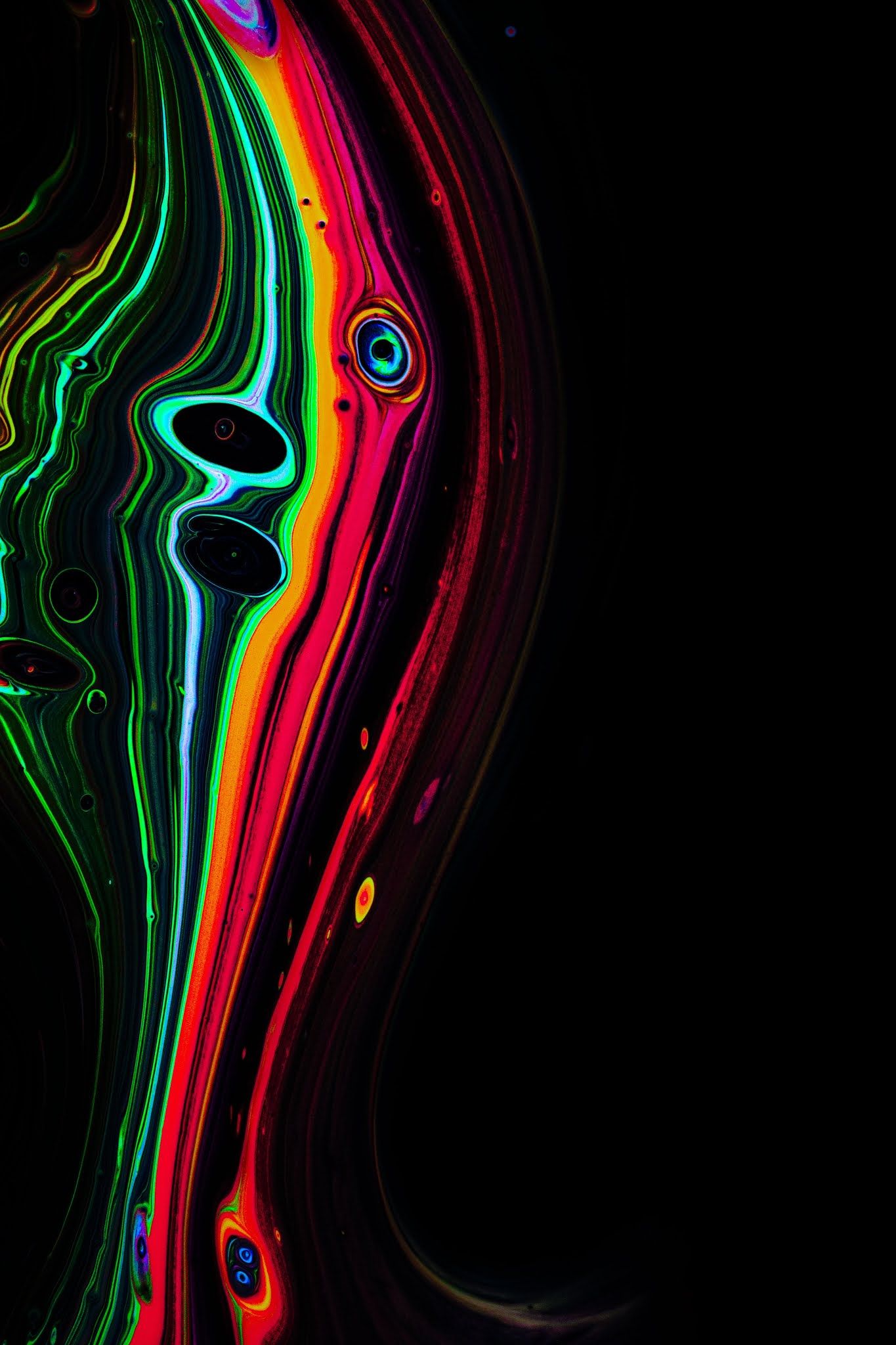 black aesthetic phone wallpaper HD 4k