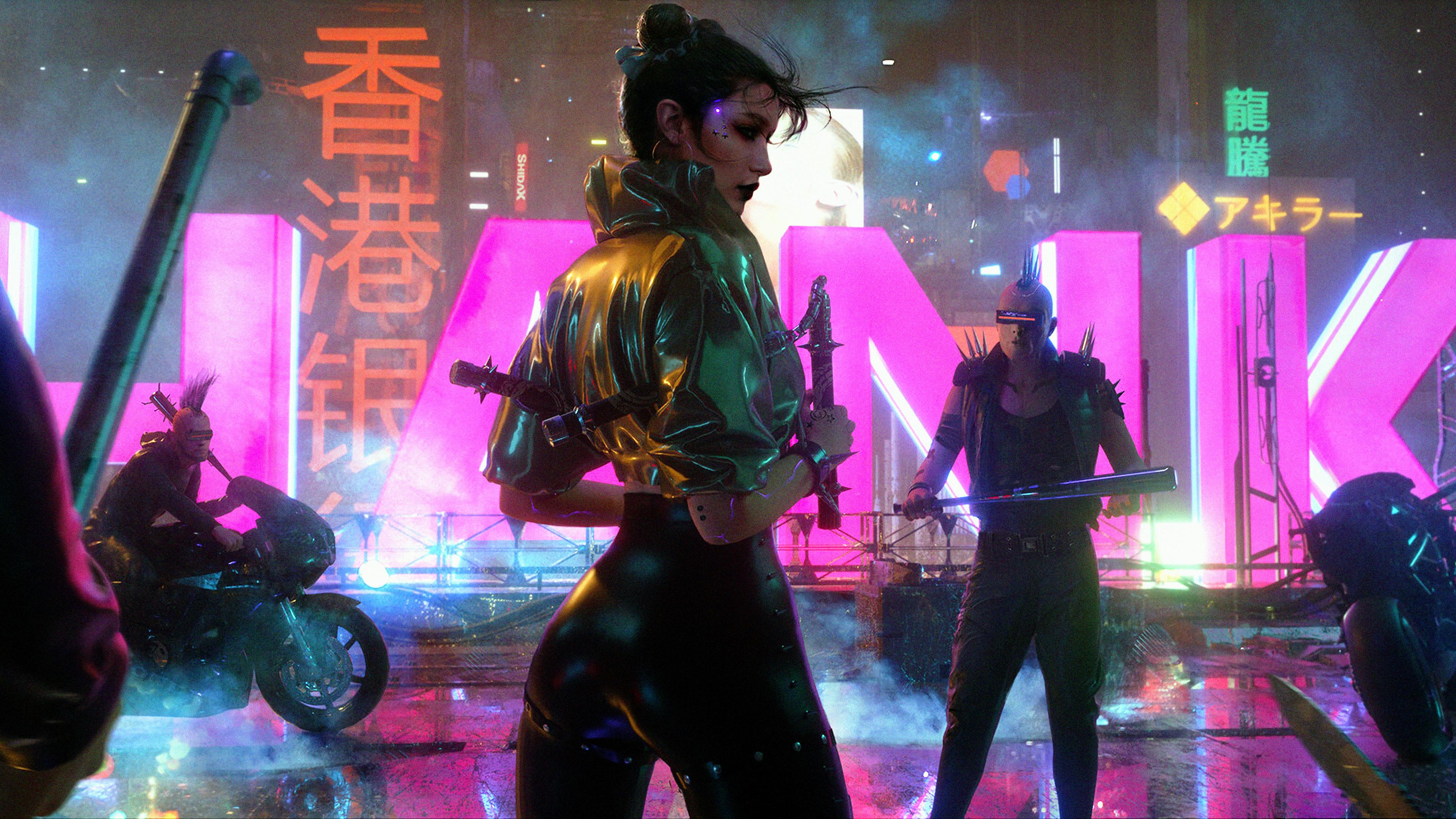 Cyberpunk 4K wallpapers for your desktop or mobile screen free and easy to download