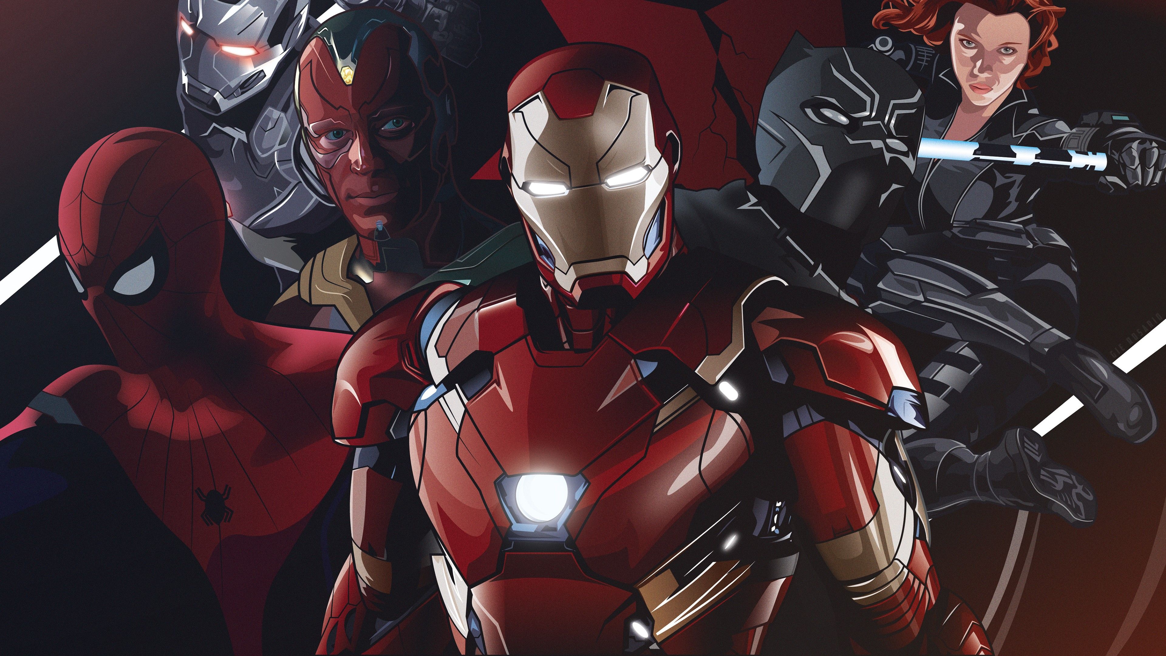 Marvel Superheroes 4K Wallpaper