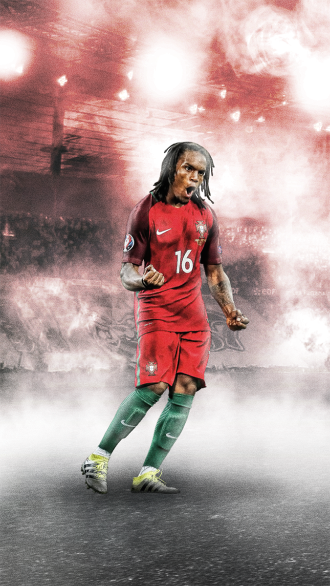 Footy Wallpaper Sanches iPhone wallpaper. RTs much appreciated #POR #EURO2016