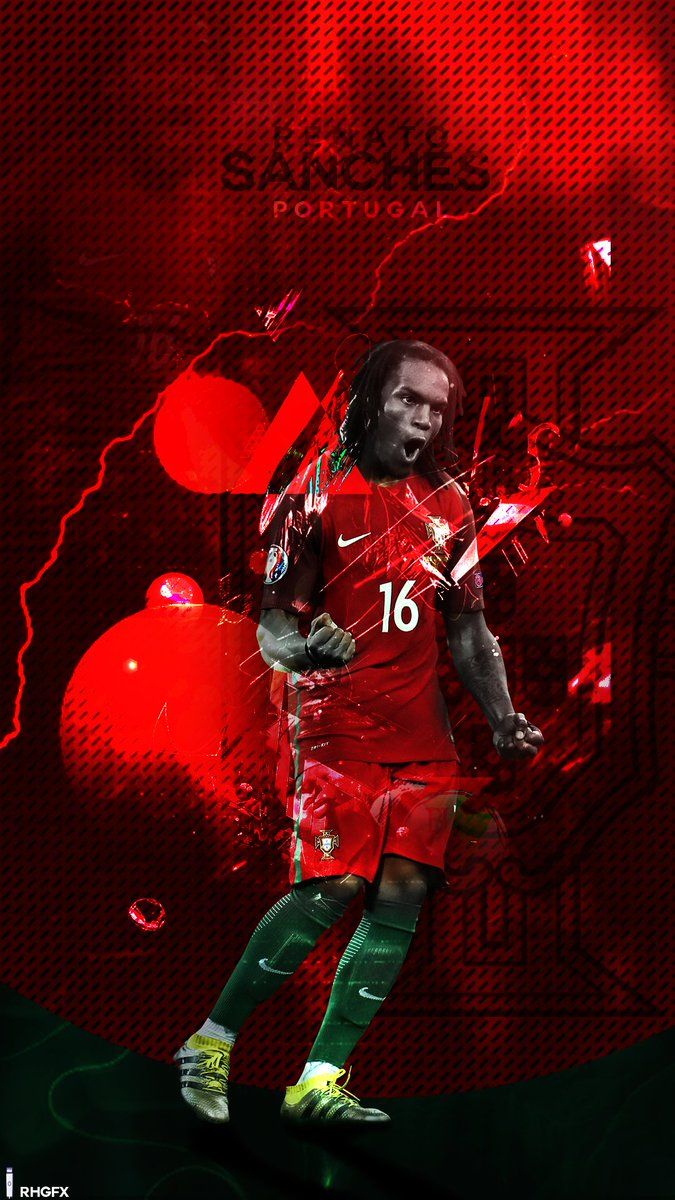 RHGFX Sanches Lockscreen Wallpaper. #POR #EURO2016 RT, s Please