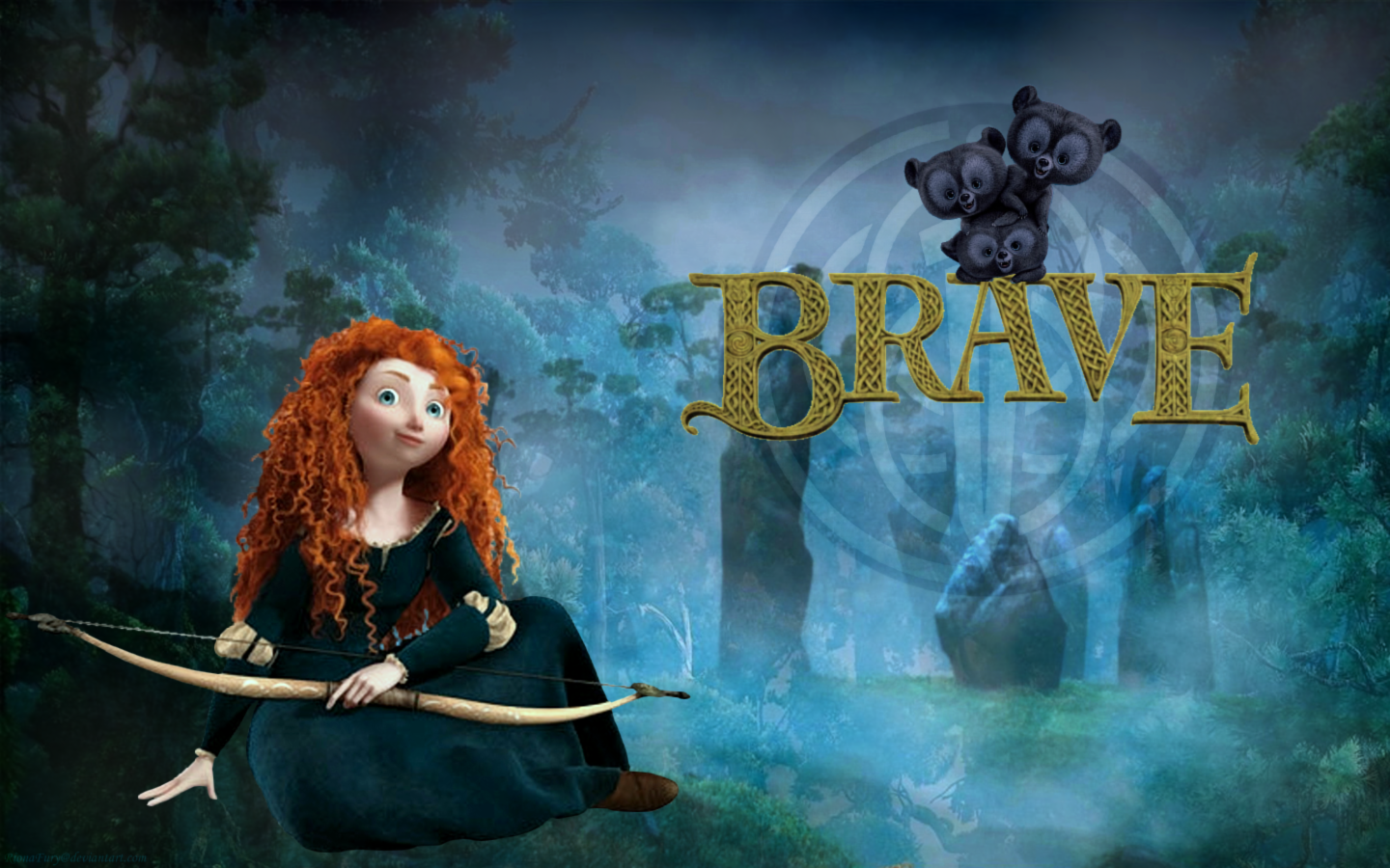 Brave Wallpaper: Brave Merida. Movie wallpaper, Brave movie, Brave wallpaper