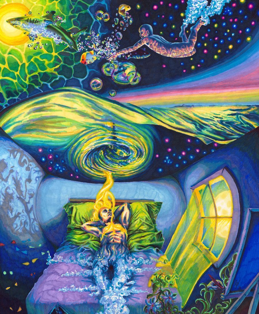 Hedge Riders: Hedge Riding Is Also Commonly Called Astral Projection Or Astral Travel. Trippy Picture, Visionary Art, Art