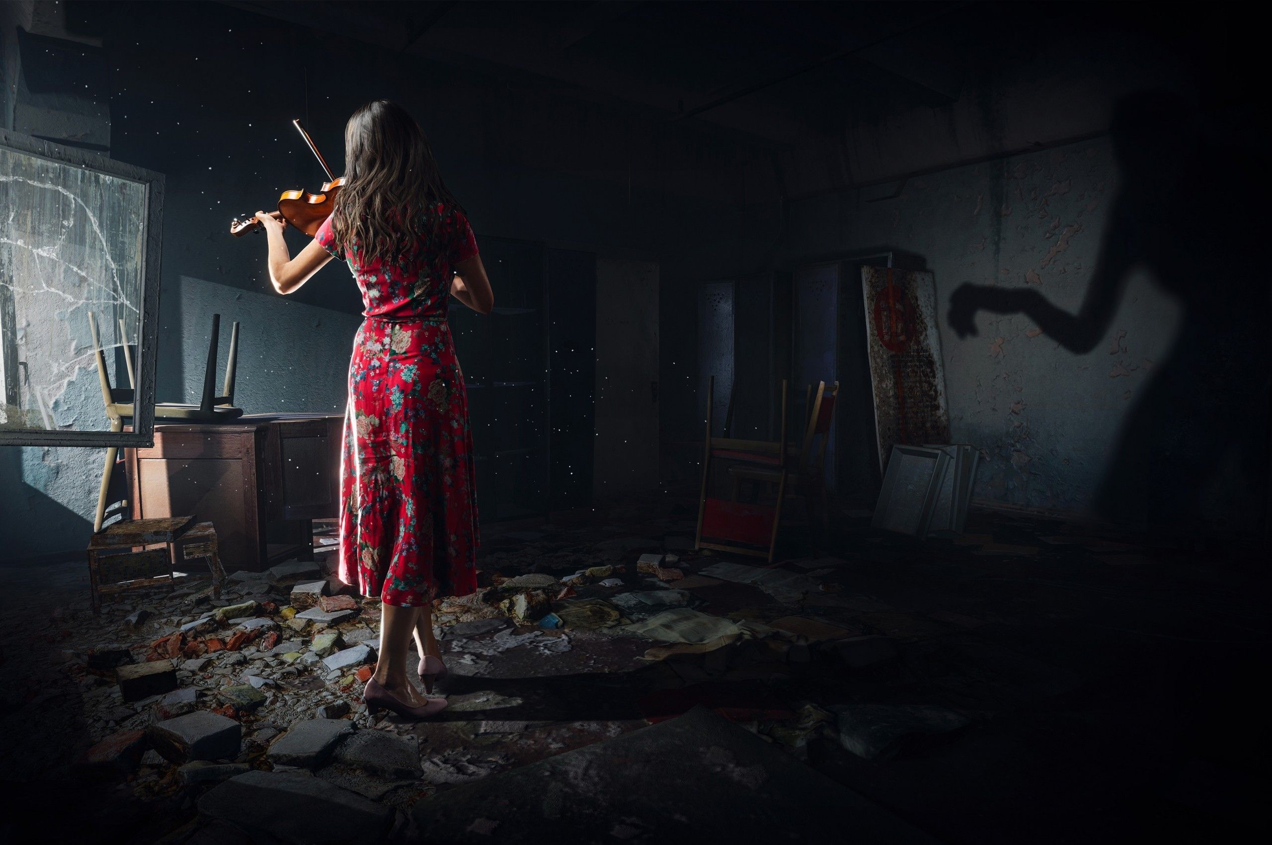 Chernobylite, Horror Games, Violin, Room, Creepy Pc Wallpaper 4k