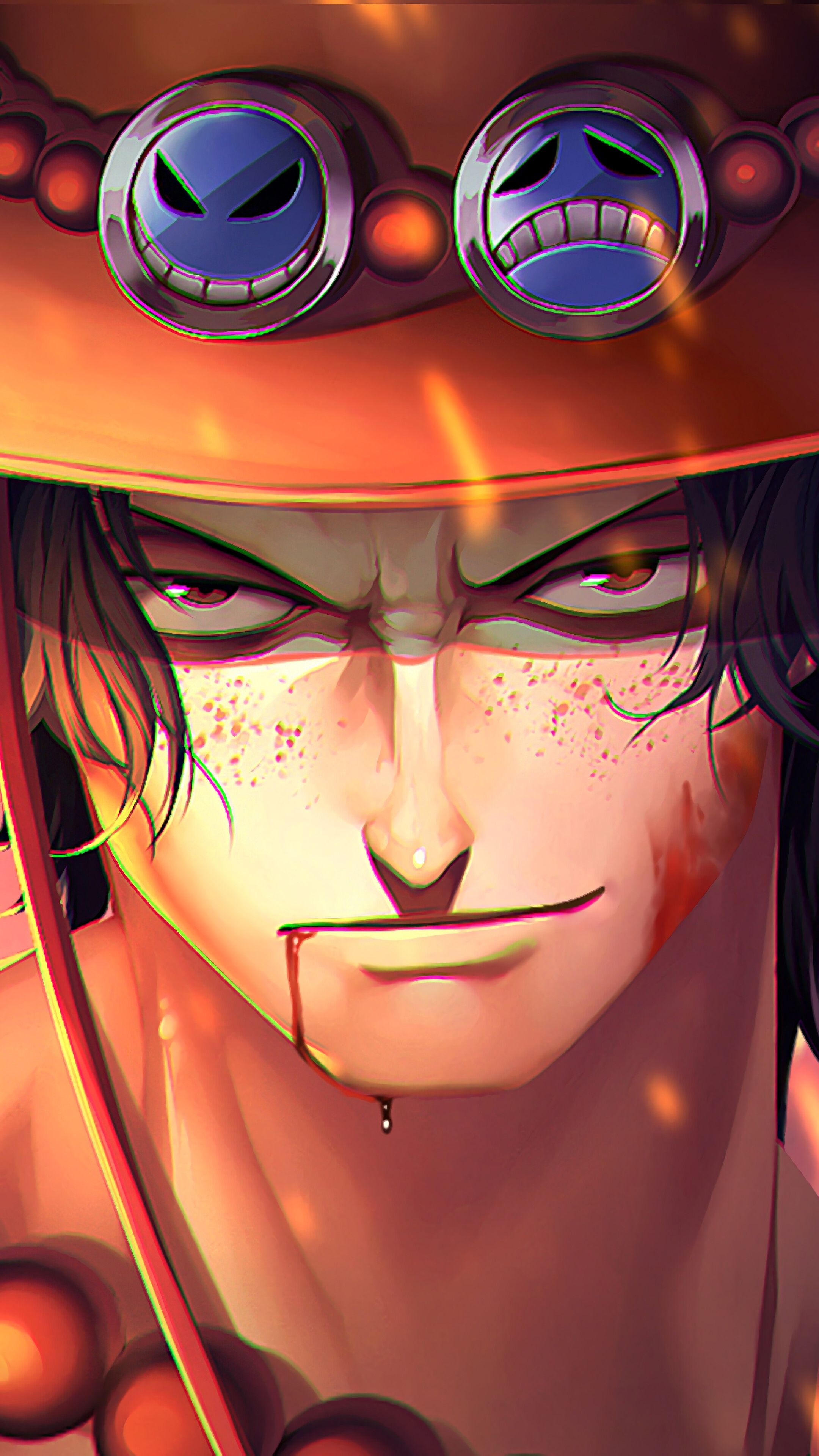 Ace, One Piece, 4K phone HD Wallpaper, Image, Background, Photo and Picture. Mocah HD Wallpaper