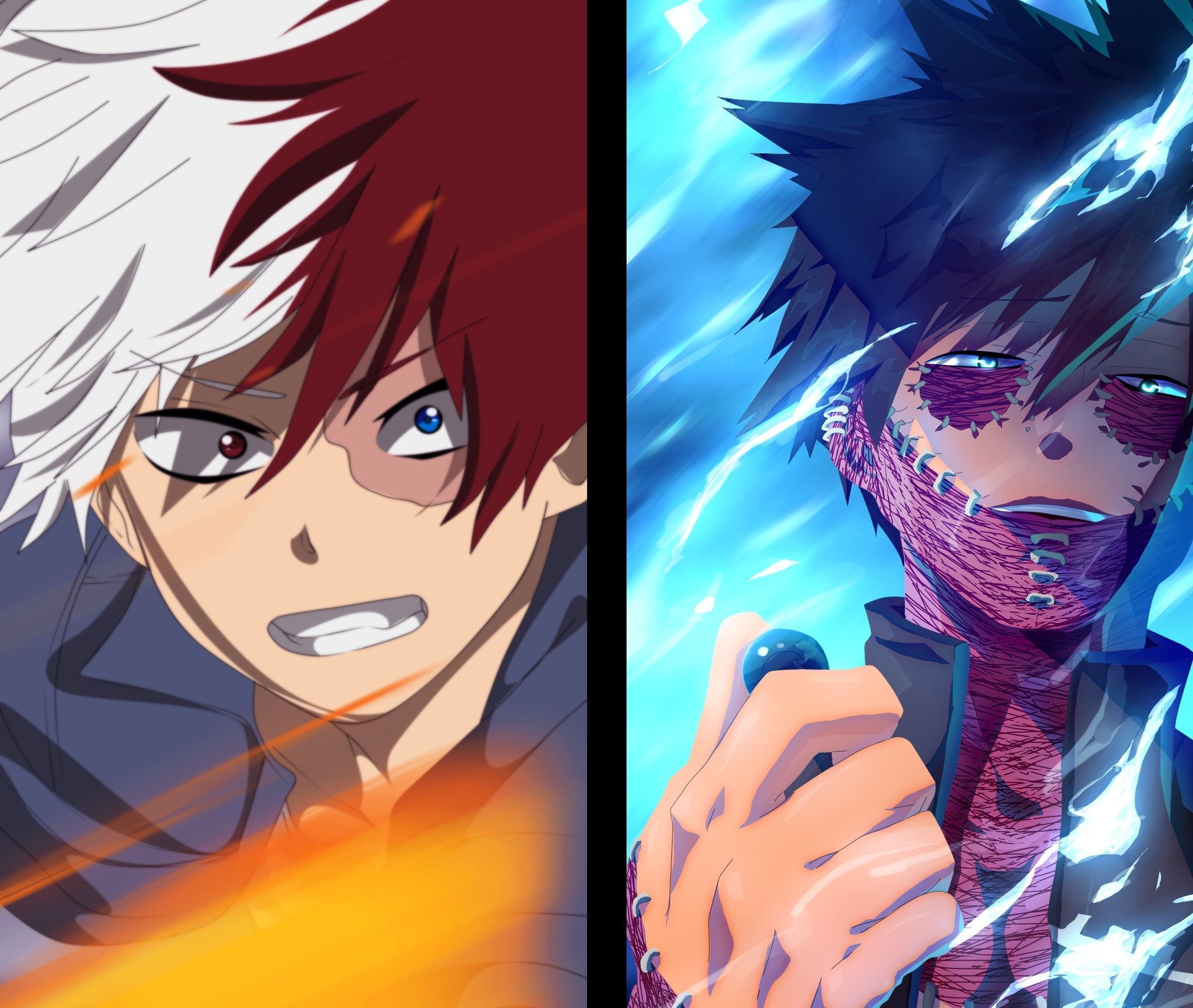 Dabi And Shoto Aesthetic Desktop Wallpapers - Wallpaper Cave