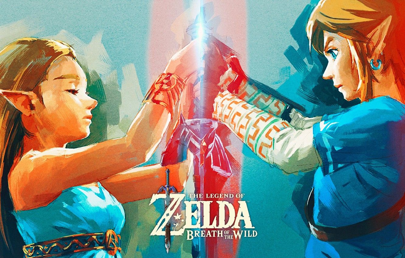 Photo Wallpaper Art, Nintendo, The Legend Of Zelda, Of Zelda Breath Of The Wild 2
