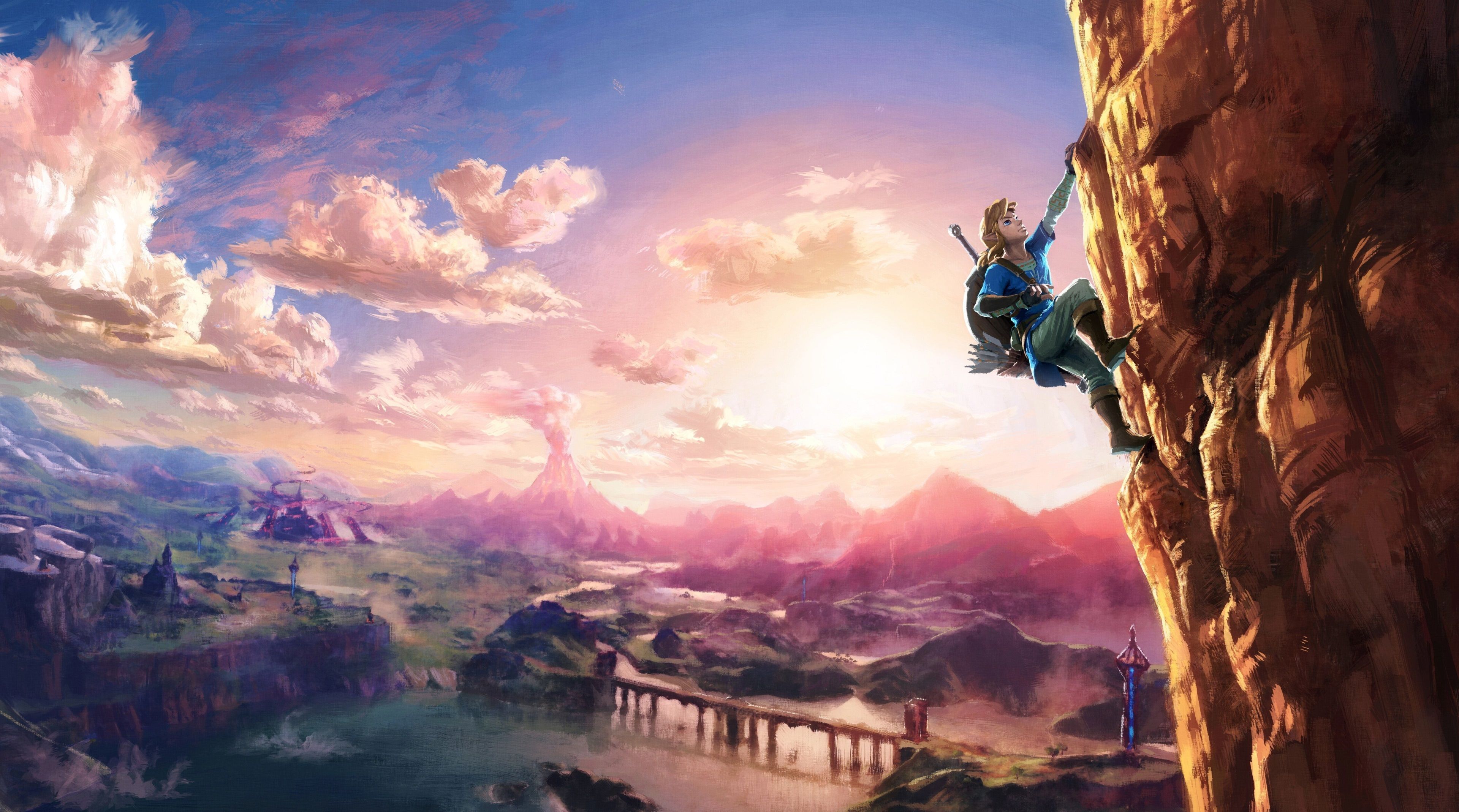 Zelda Breath of the Wild 4K Wallpaper Free Zelda Breath of the Wild 4K Background