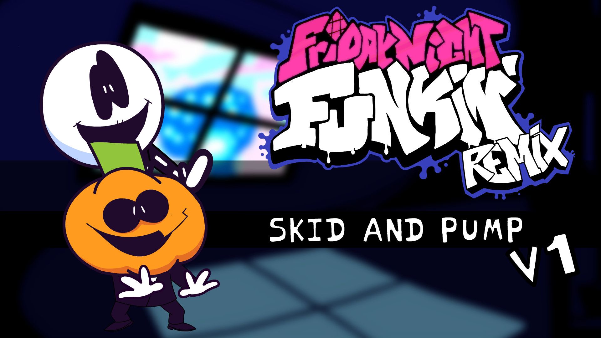 Skid And Pump Remake v1 [Friday Night Funkin'] [Mods]