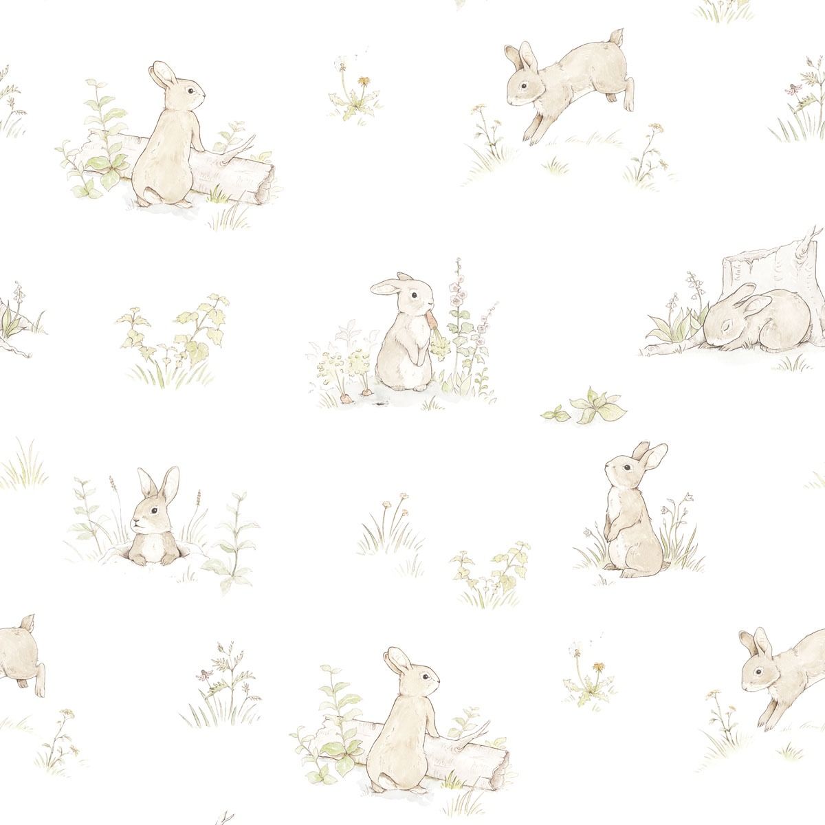 Rabbit Day Classic Wallpaper.com Wallstickers And Wallpaper Online Store