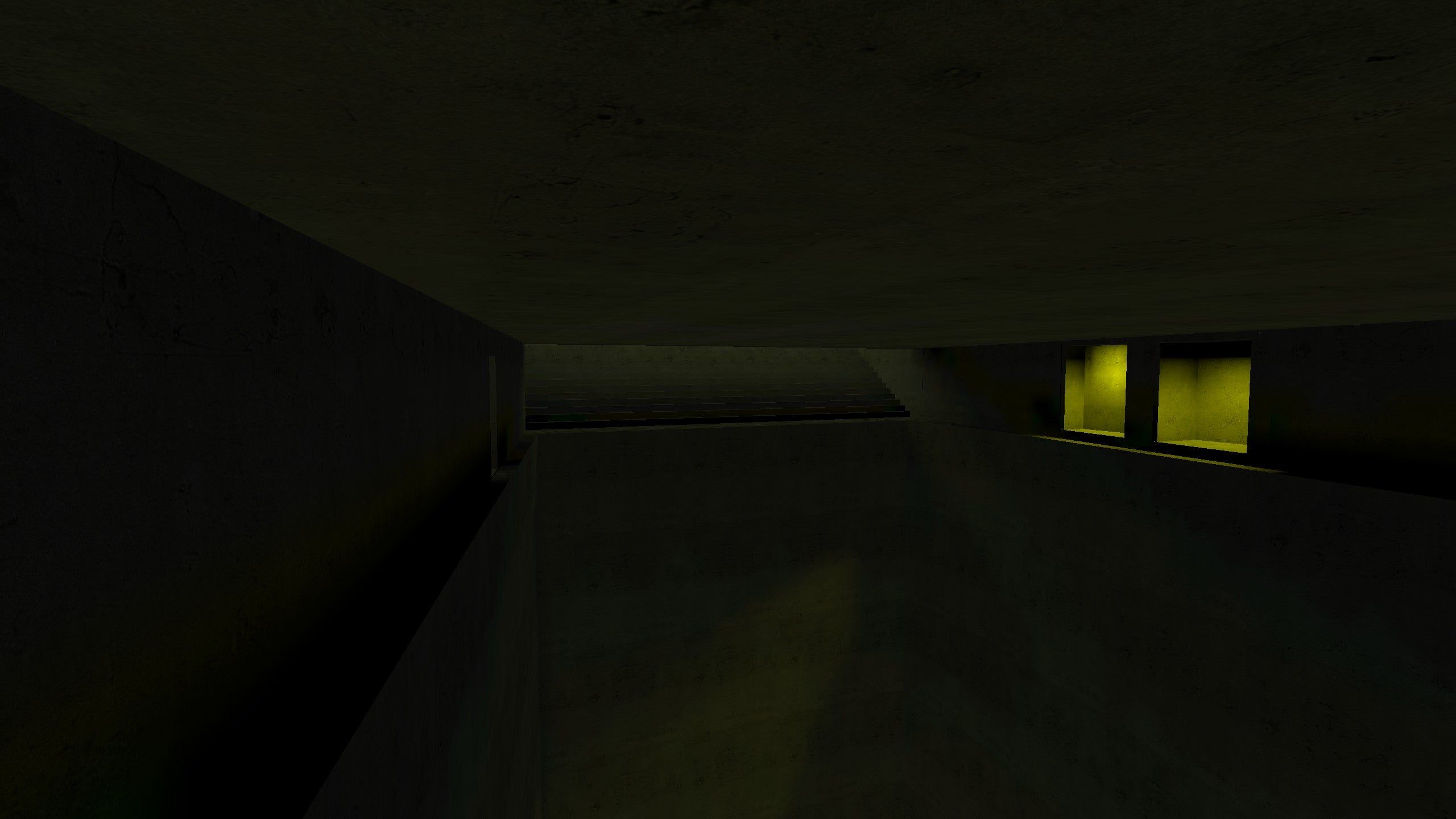 First attempt creating a Liminal space using Source Hammer Editor (based off rick amor's work)