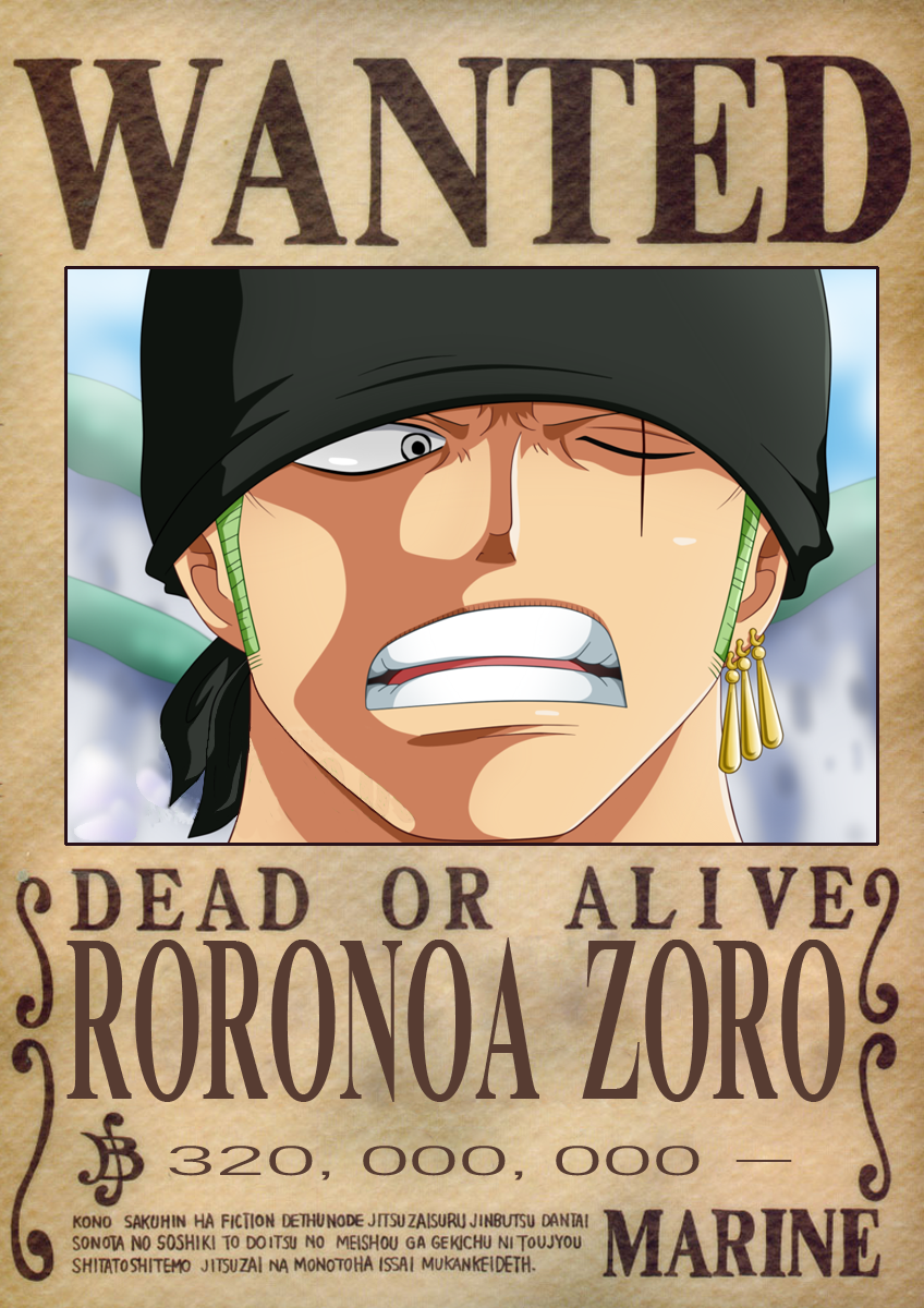 Zoro Wanted Wallpapers - Wallpaper Cave