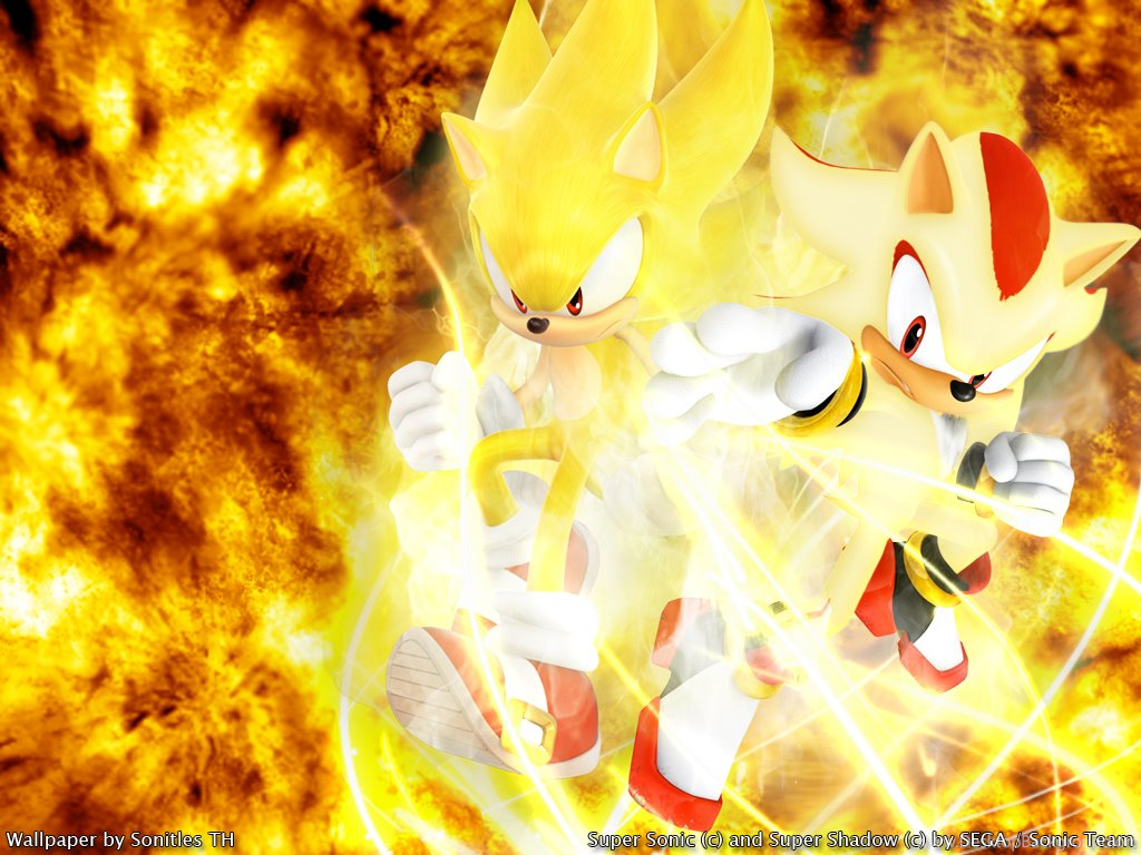 Yellow Super Sonic Wallpapers - Sonic the Hedgehog Wallpapers
